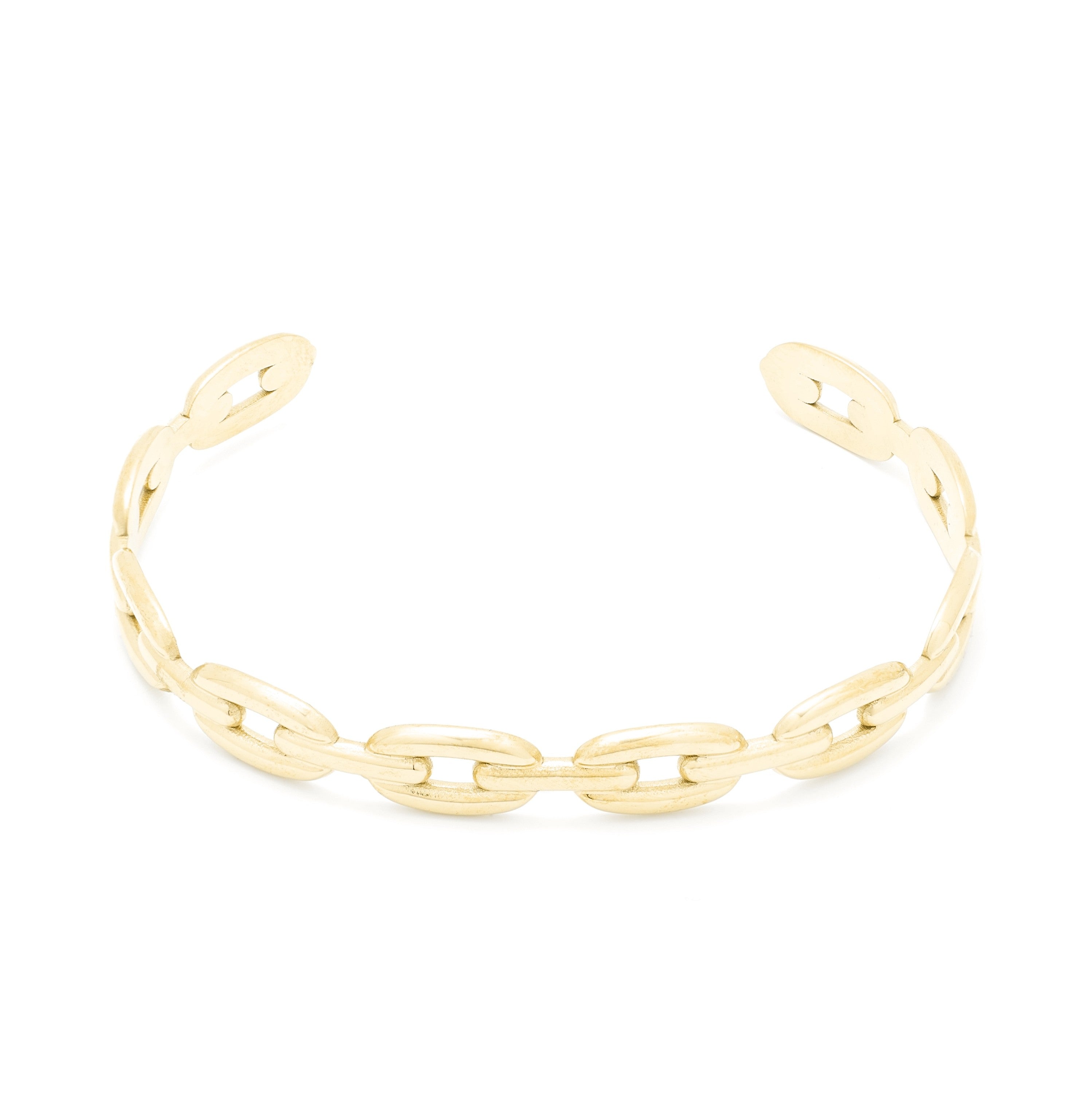 Pulsera acabada en oro amarillo de 18K - Koae