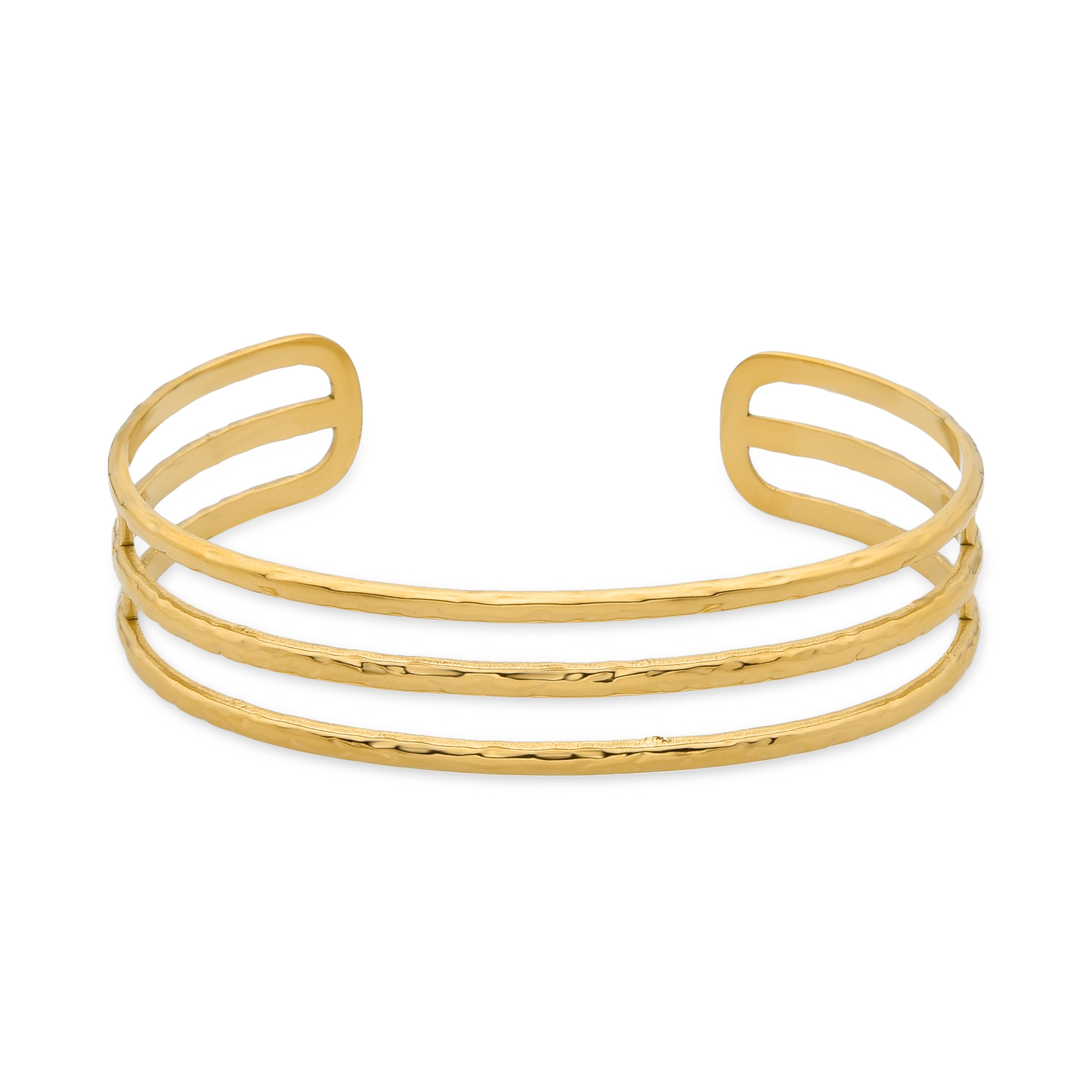 Pulsera acabada en oro amarillo de 18K - Waeu