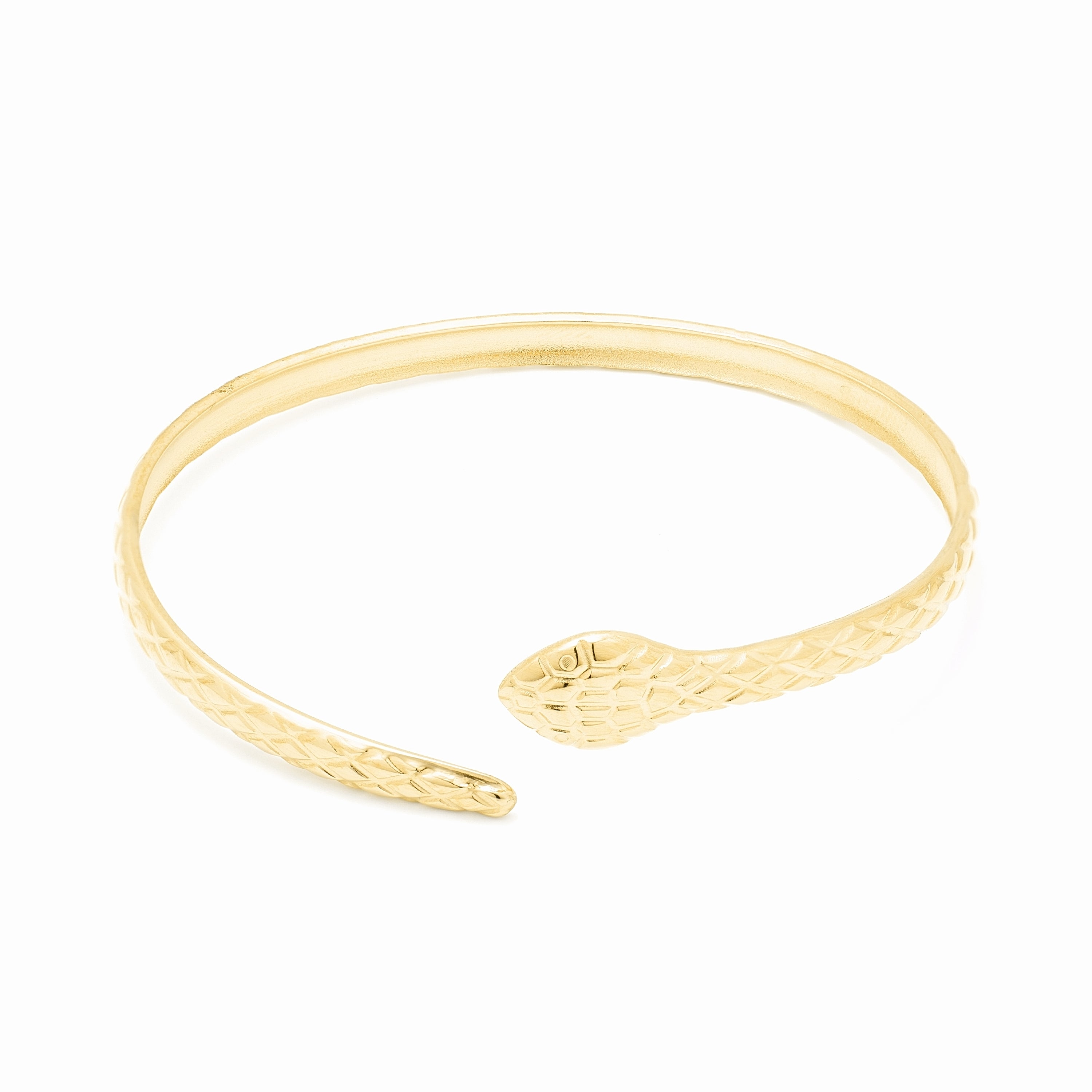 Pulsera acabada en oro amarillo de 18K - Raxa