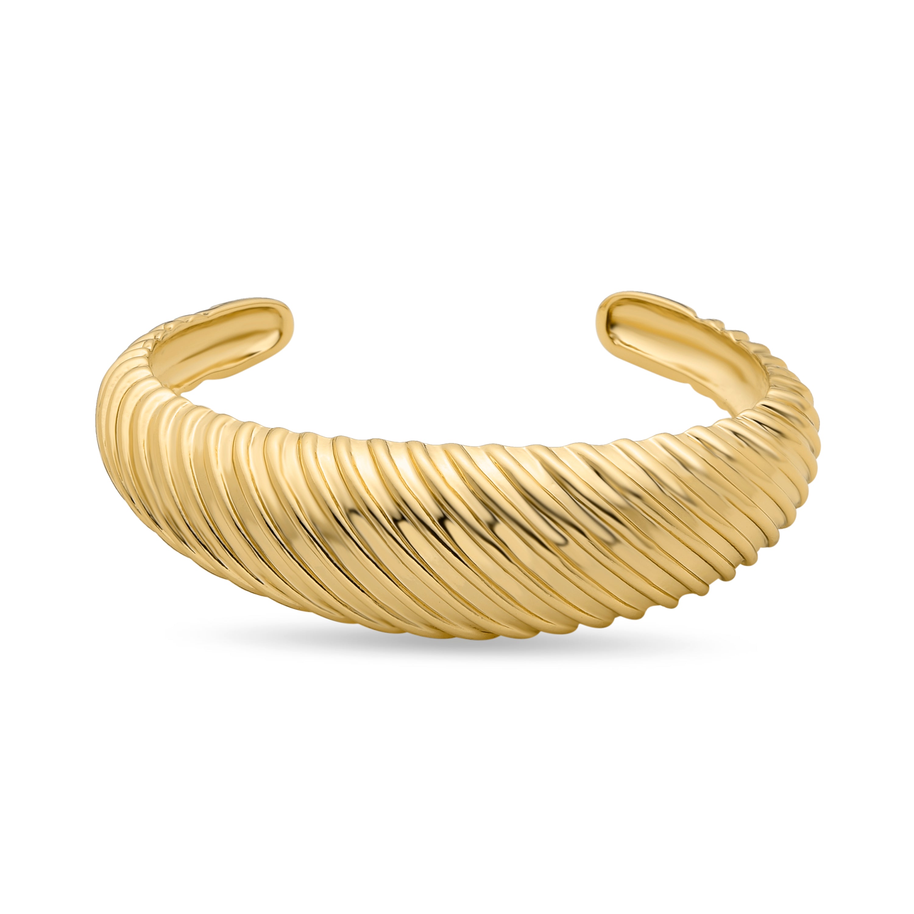 Pulsera acabada en oro amarillo de 18K - Bireas