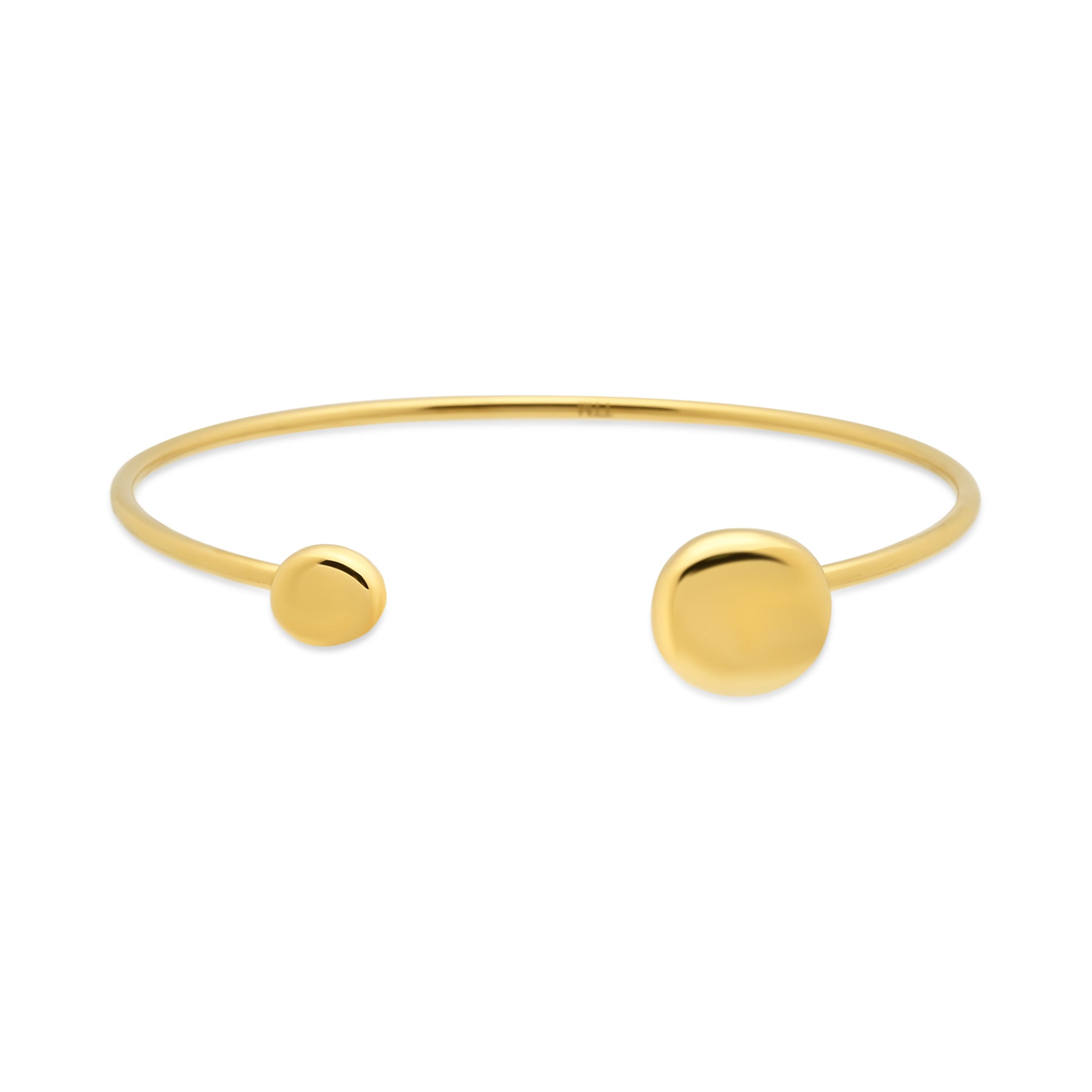 Pulsera acabado en oro amarillo de 18k - Lyssna