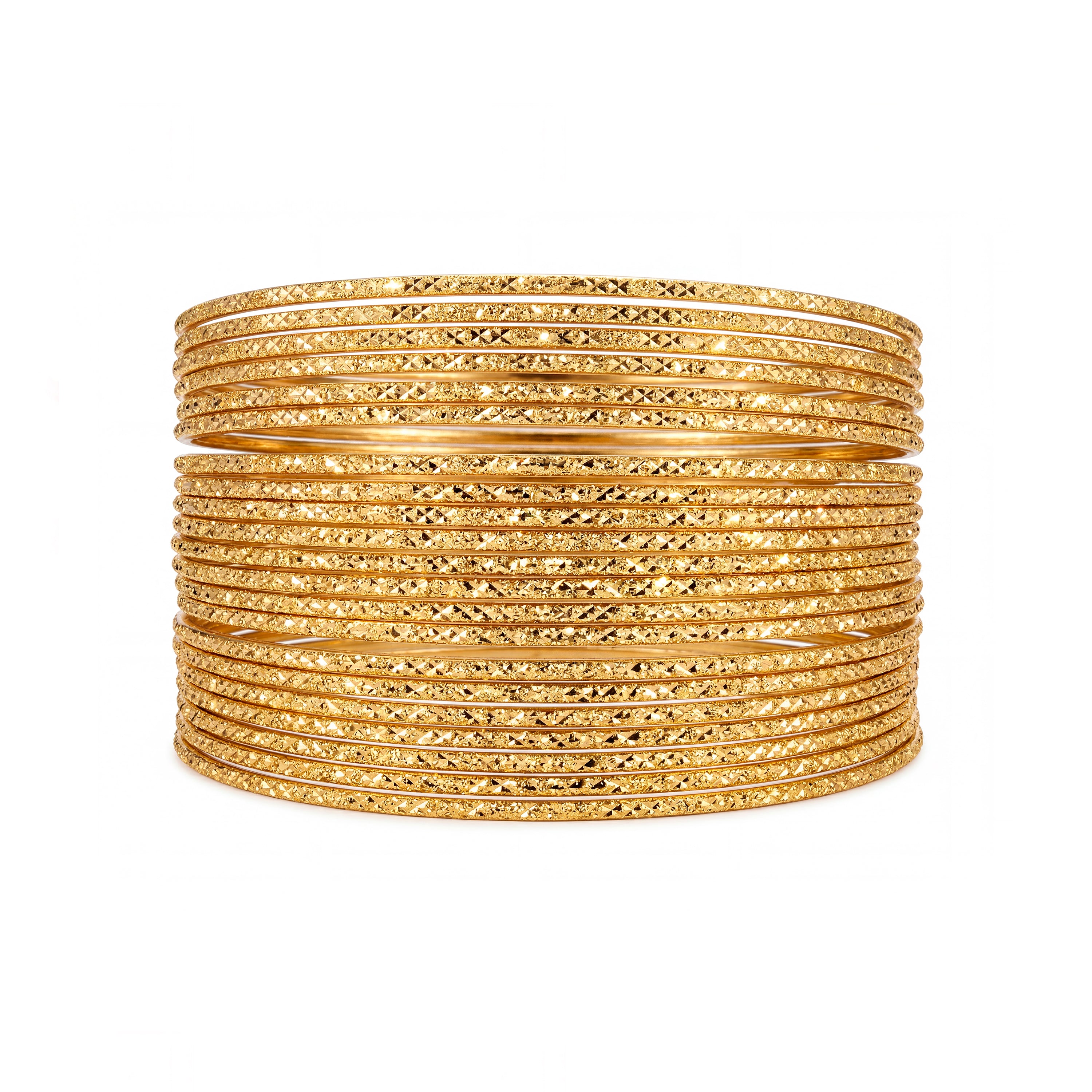 Pulsera acabado en oro amarillo de 18k - Grukpa