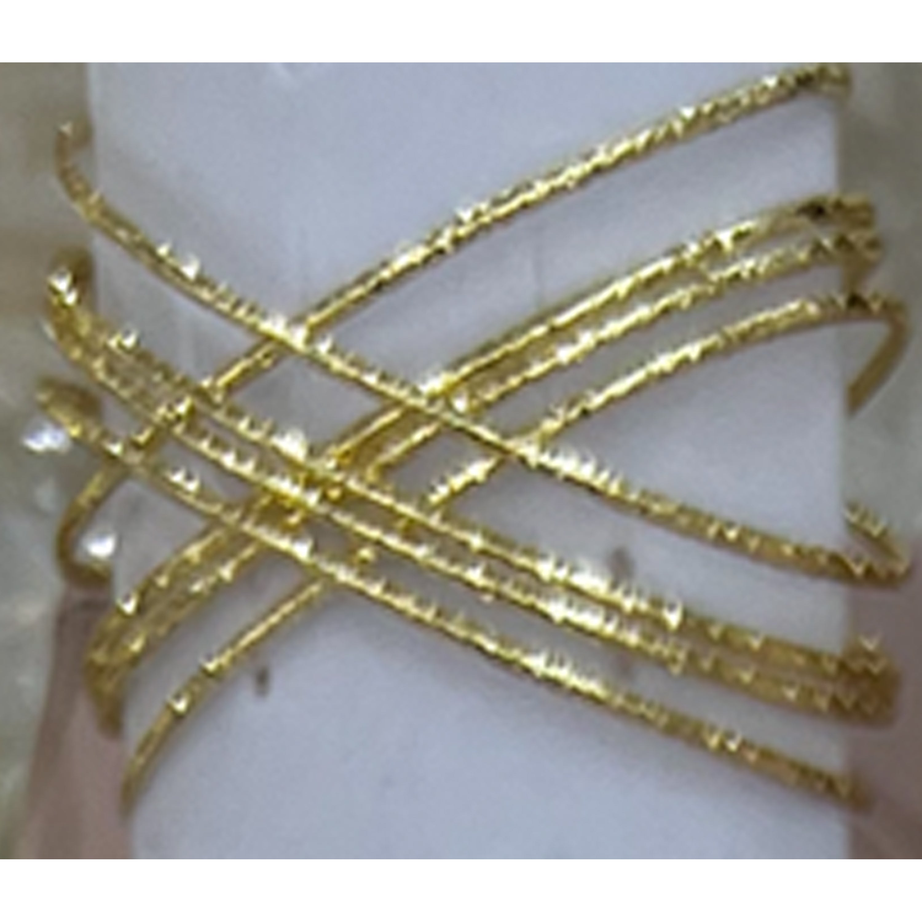 Pulsera acabado en oro amarillo de 18k - Fledwah