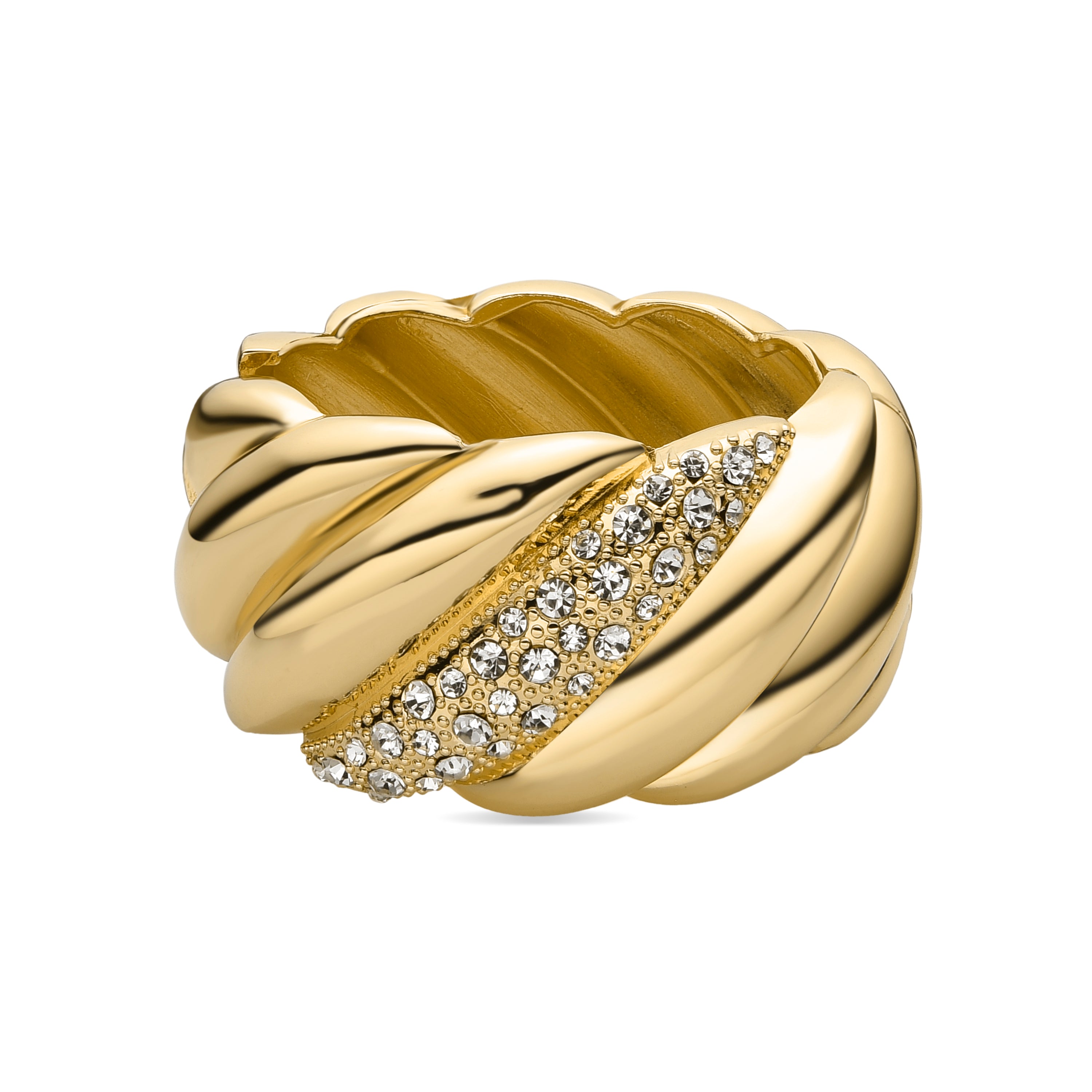 Pulsera con Circonita Brillante acabado oro 18k - Eiuh