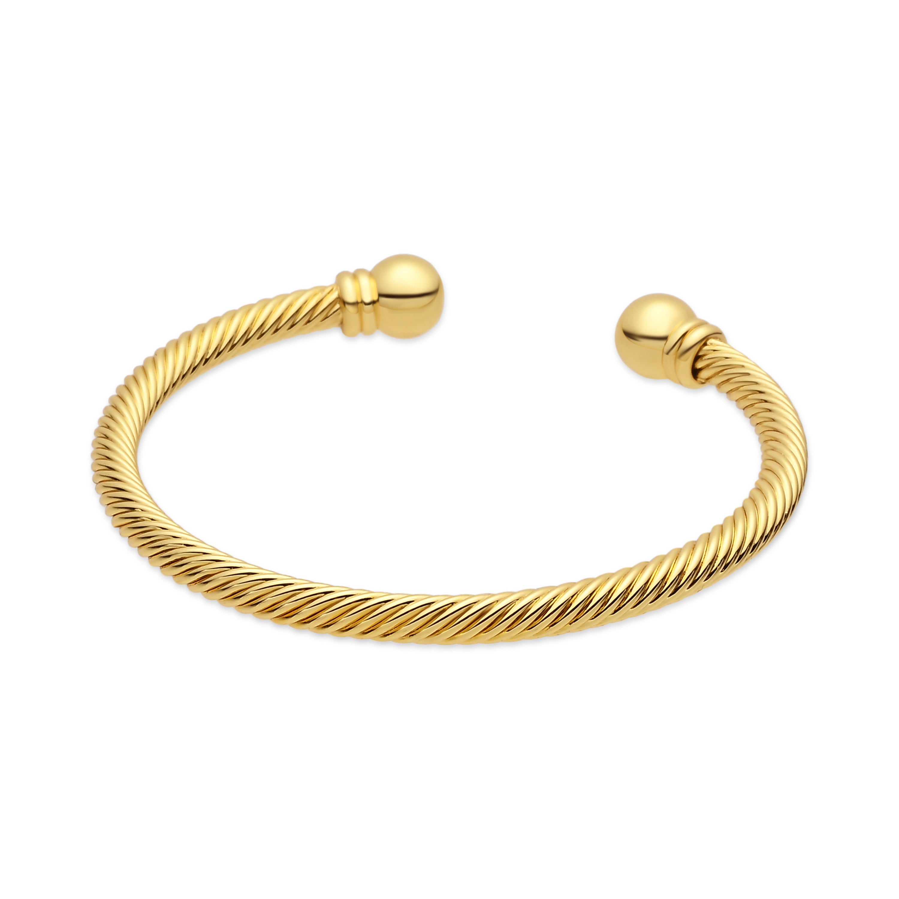 Pulsera acabado en oro amarillo de 18k - Muha