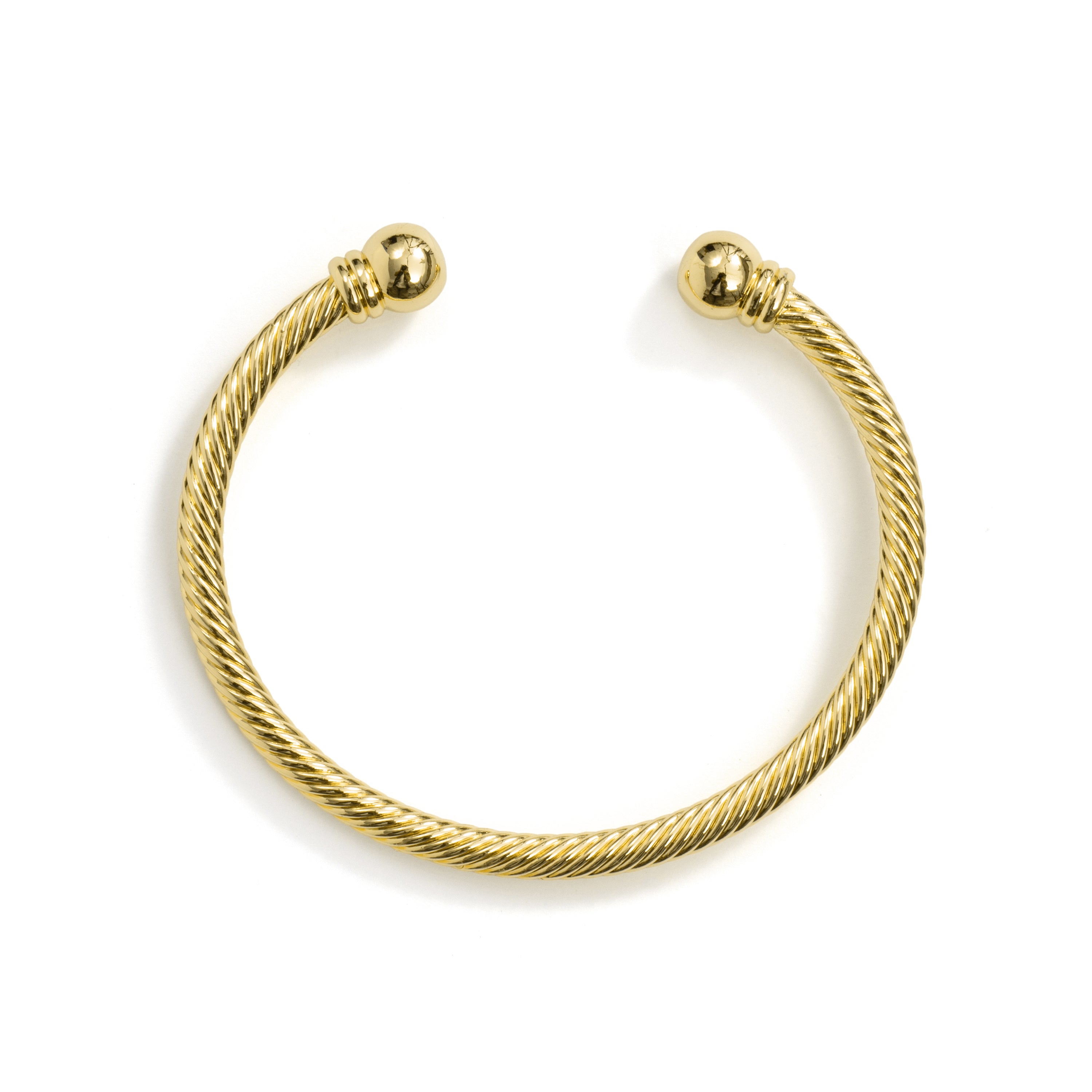 Pulsera acabado en oro amarillo de 18k - Muha