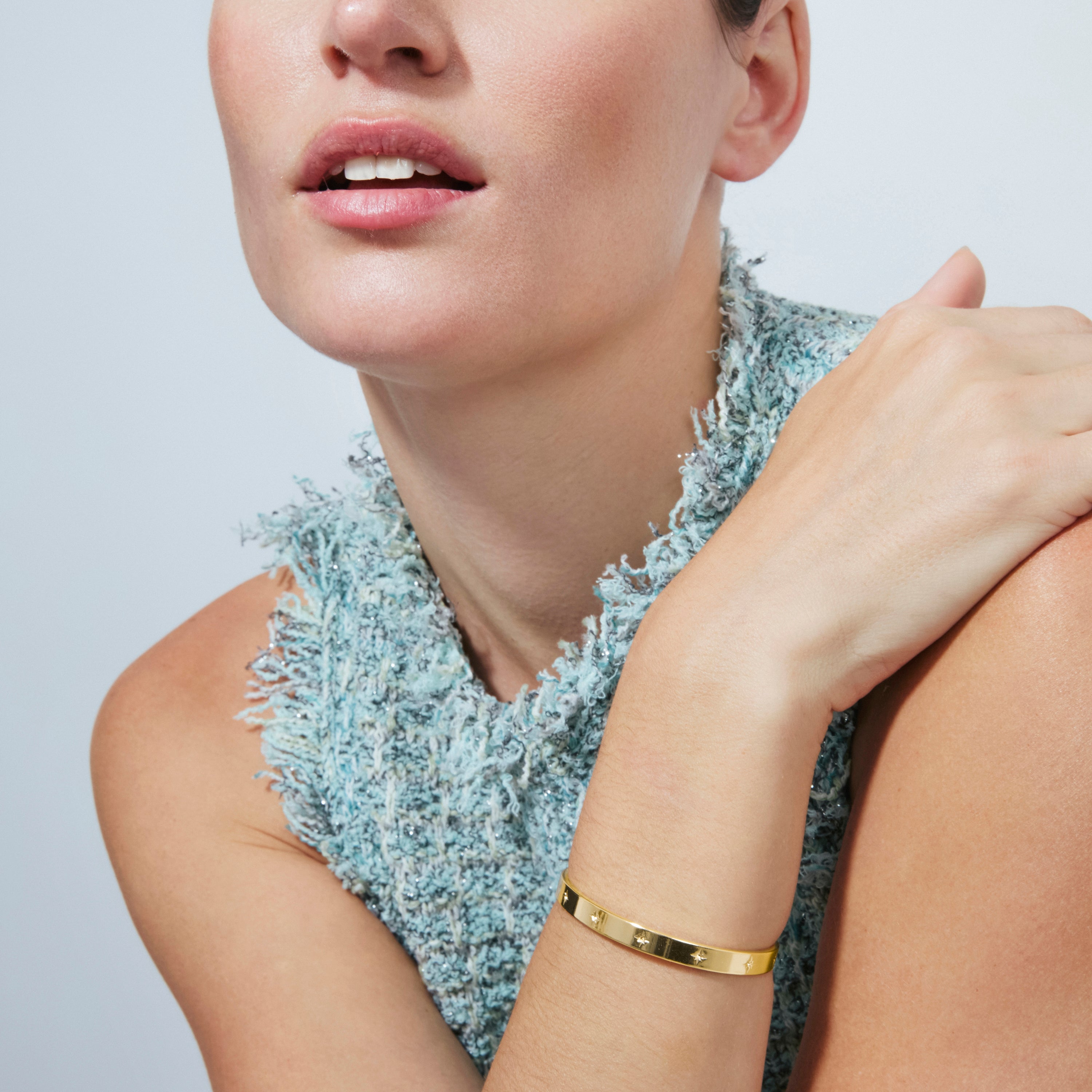 Pulsera acabado en oro amarillo de 18k - Orane