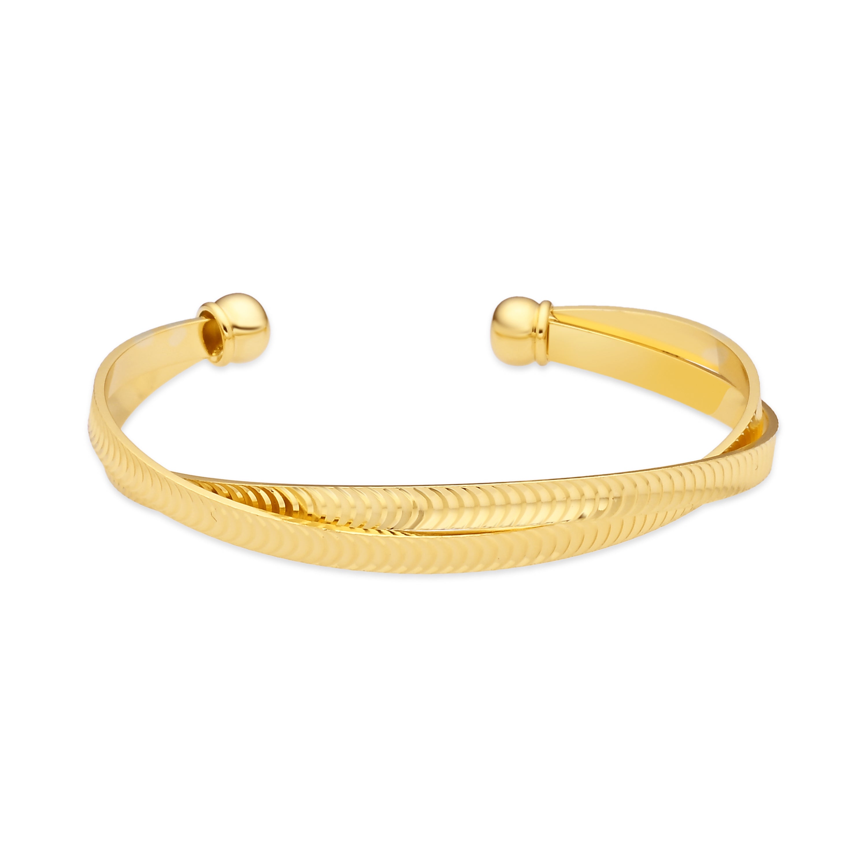 Pulsera acabado en oro amarillo de 18k - Wynje
