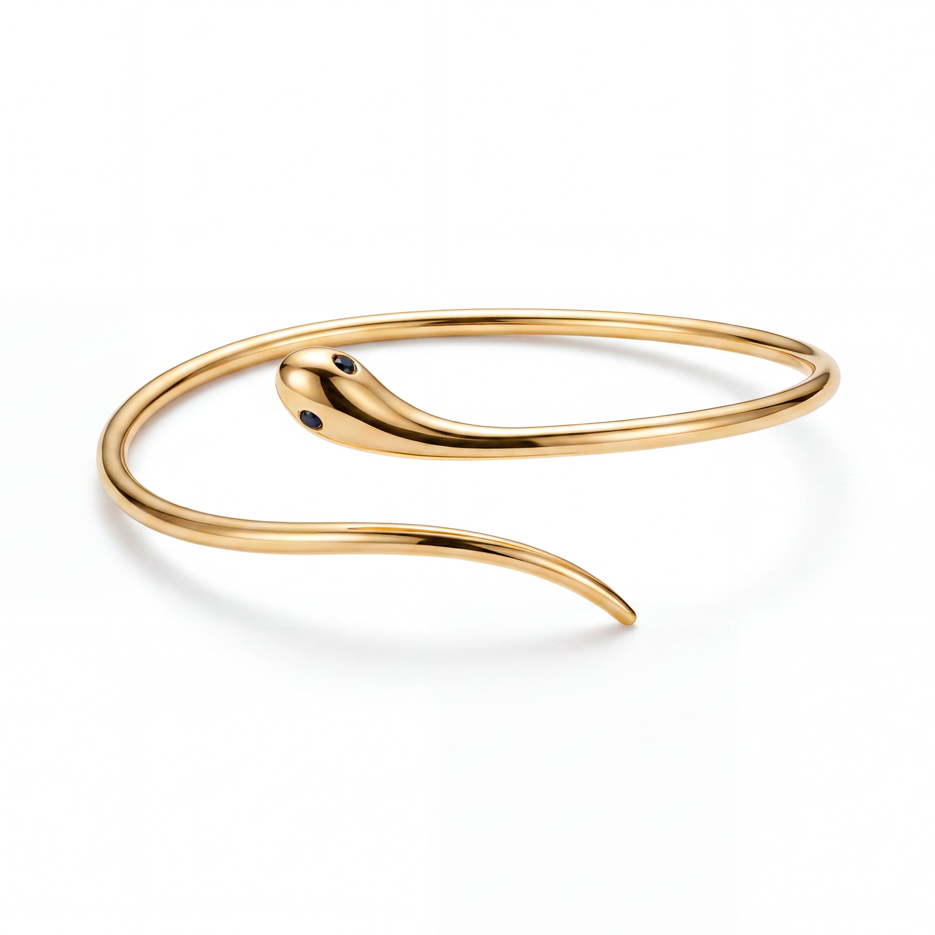 Pulsera acabado en oro amarillo de 18k - Serphentia