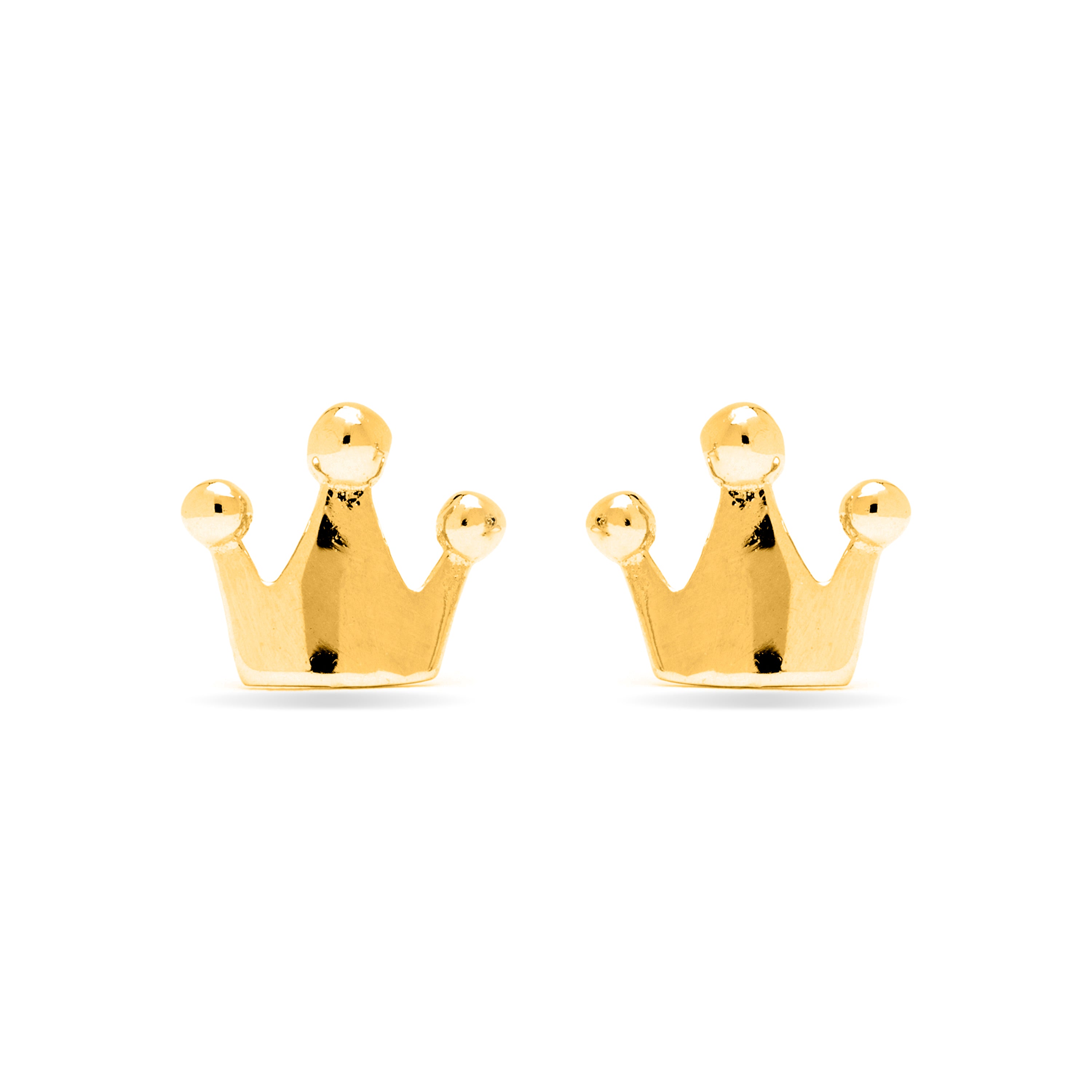 Pendientes acabado en rodio - Shika