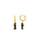 Pendientes acabado oro 18k