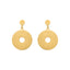 Pendientes acabado oro 18k