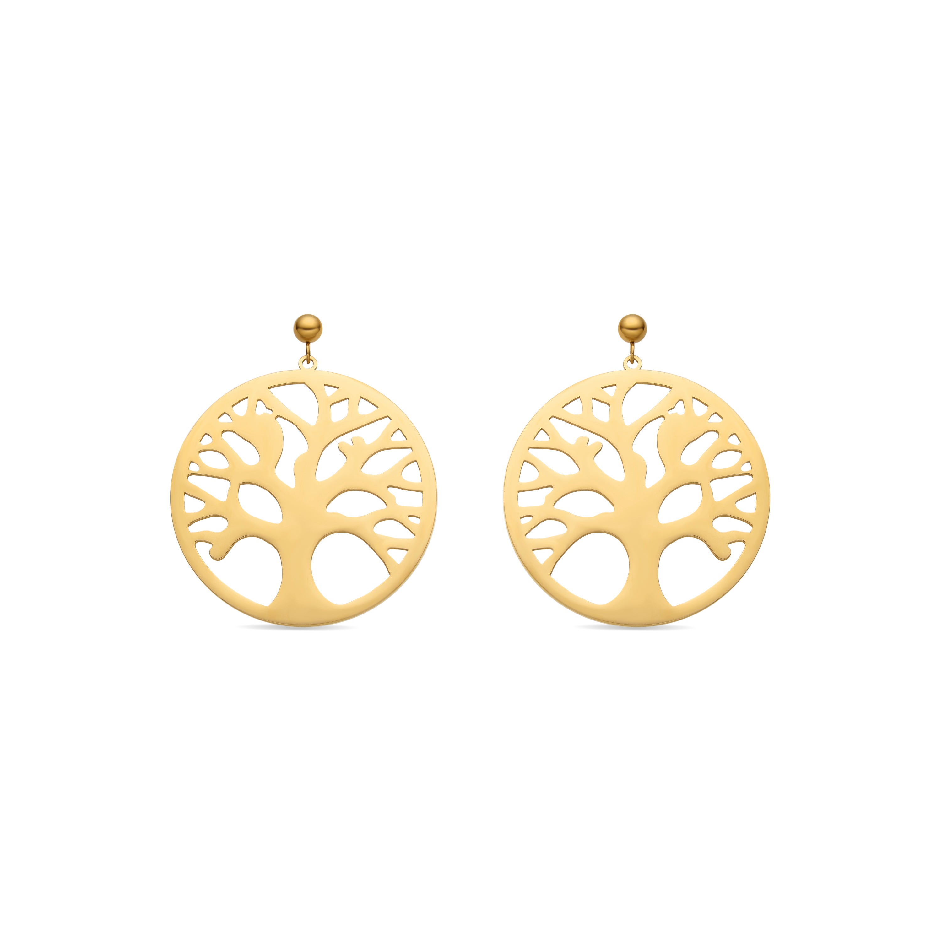 Orecchini finitura oro 18k - Konssa