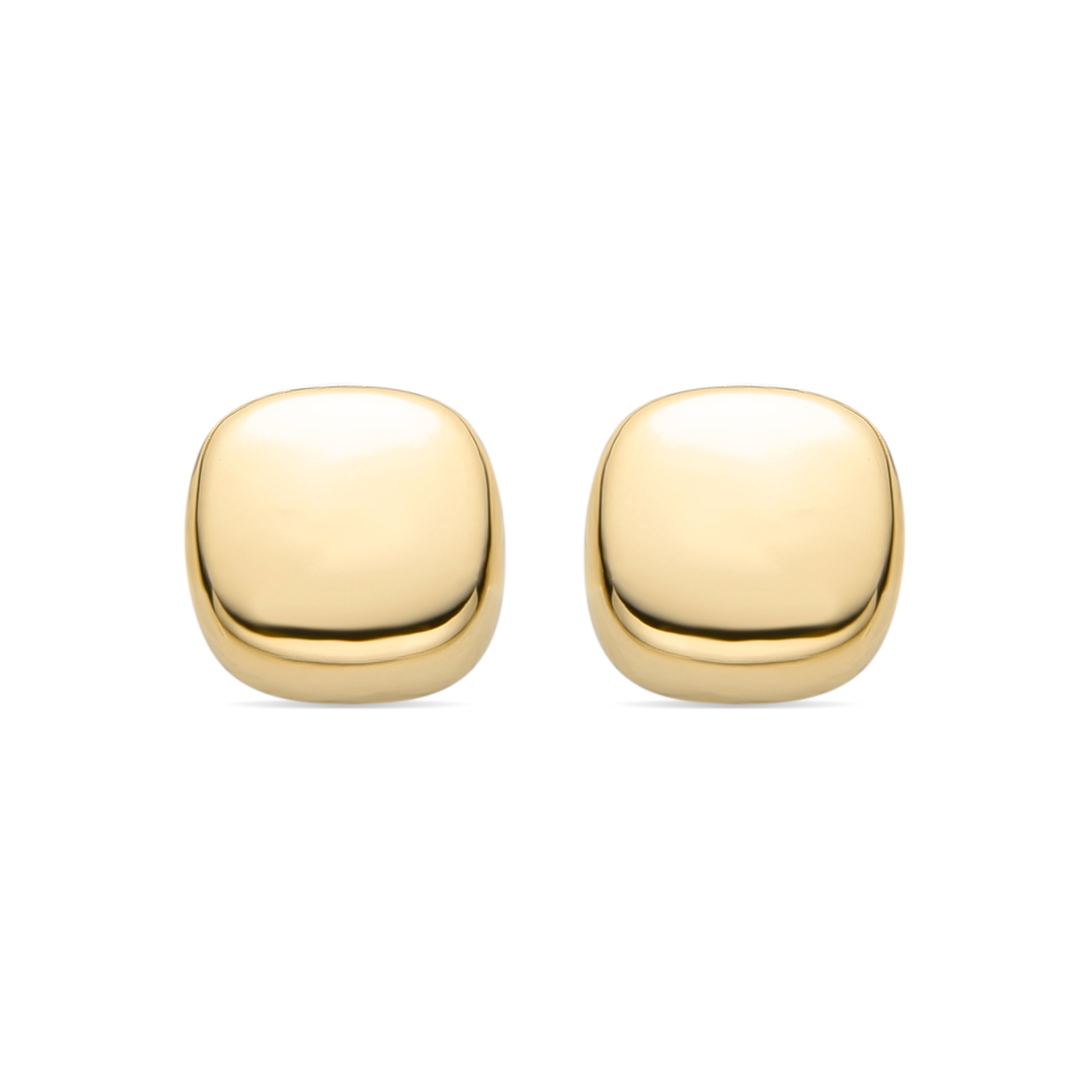 Pendientes acabados en oro amarillo de 18K - Lakni