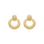 Pendientes acabado oro 18k