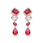 Boucles d'oreilles finition or 18 carats