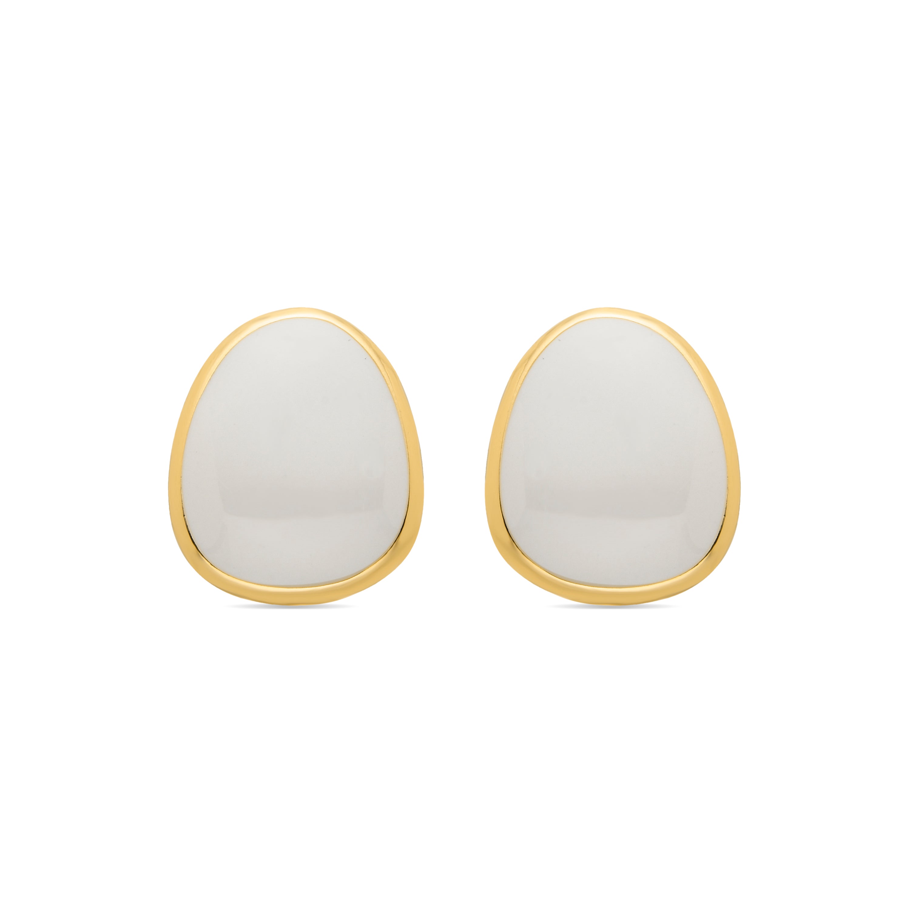 Pendientes acabado en oro amarillo de 18k - Malius