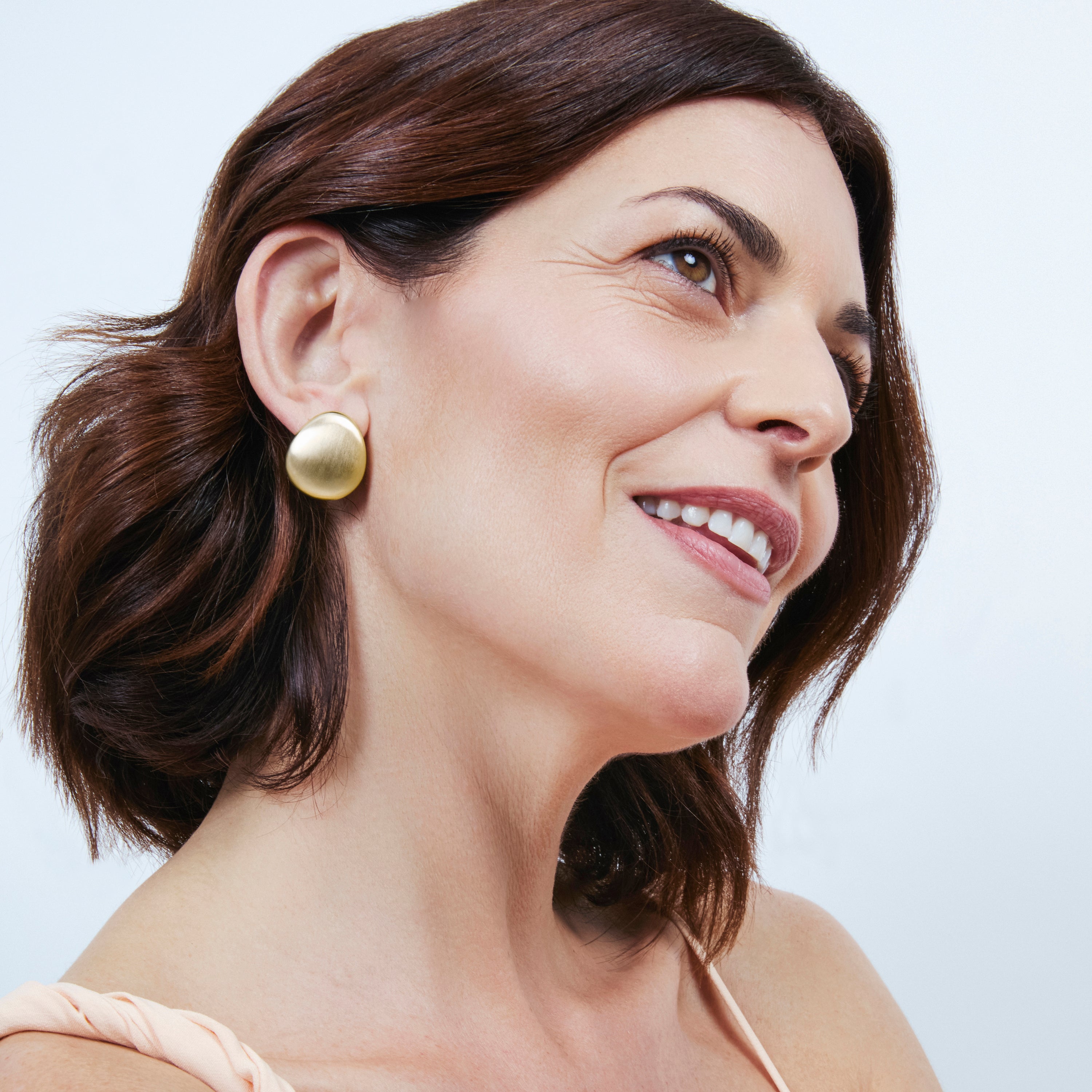 Pendientes acabado en oro amarillo de 18k - Ubras