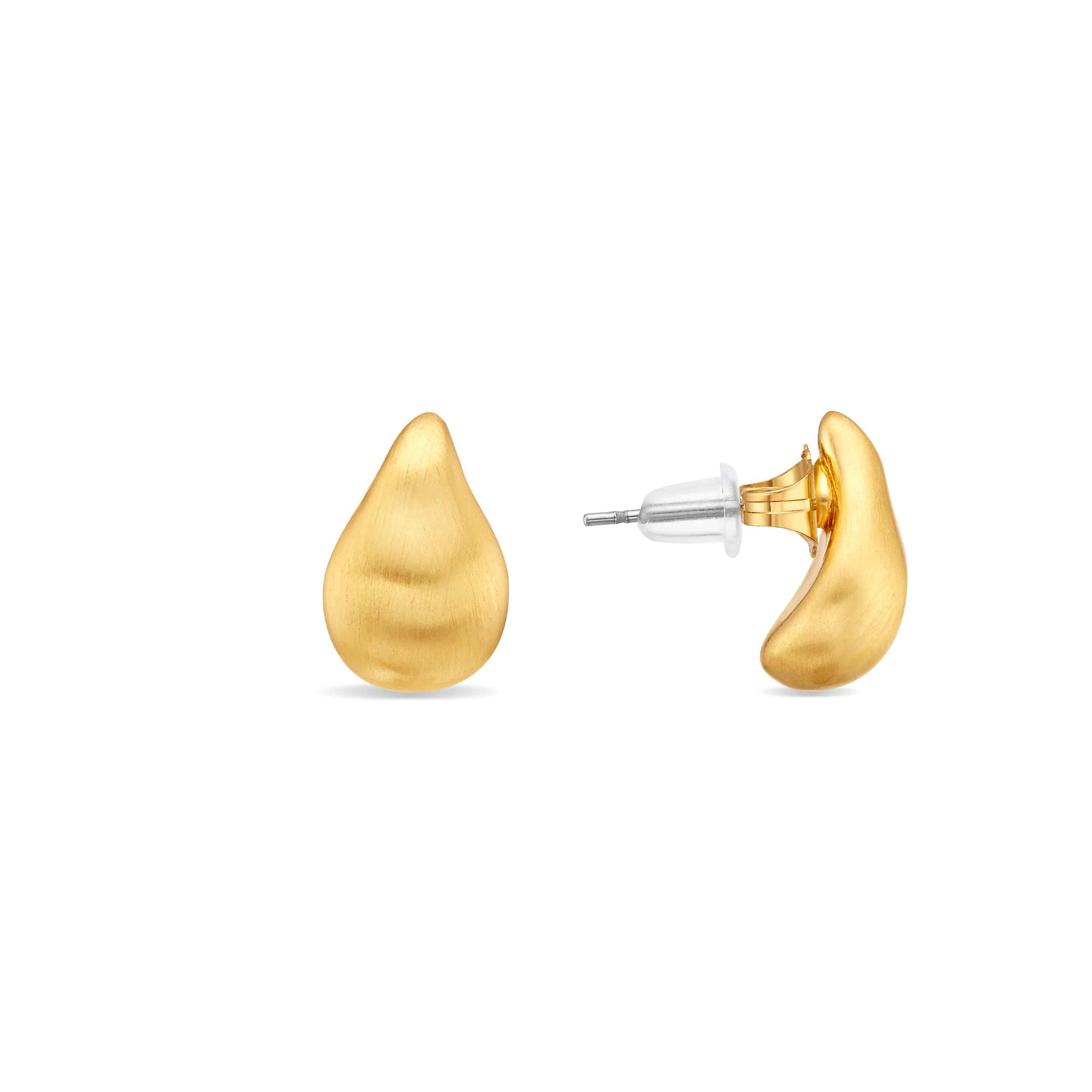 Pendientes acabado en oro amarillo de 18k - Saumet