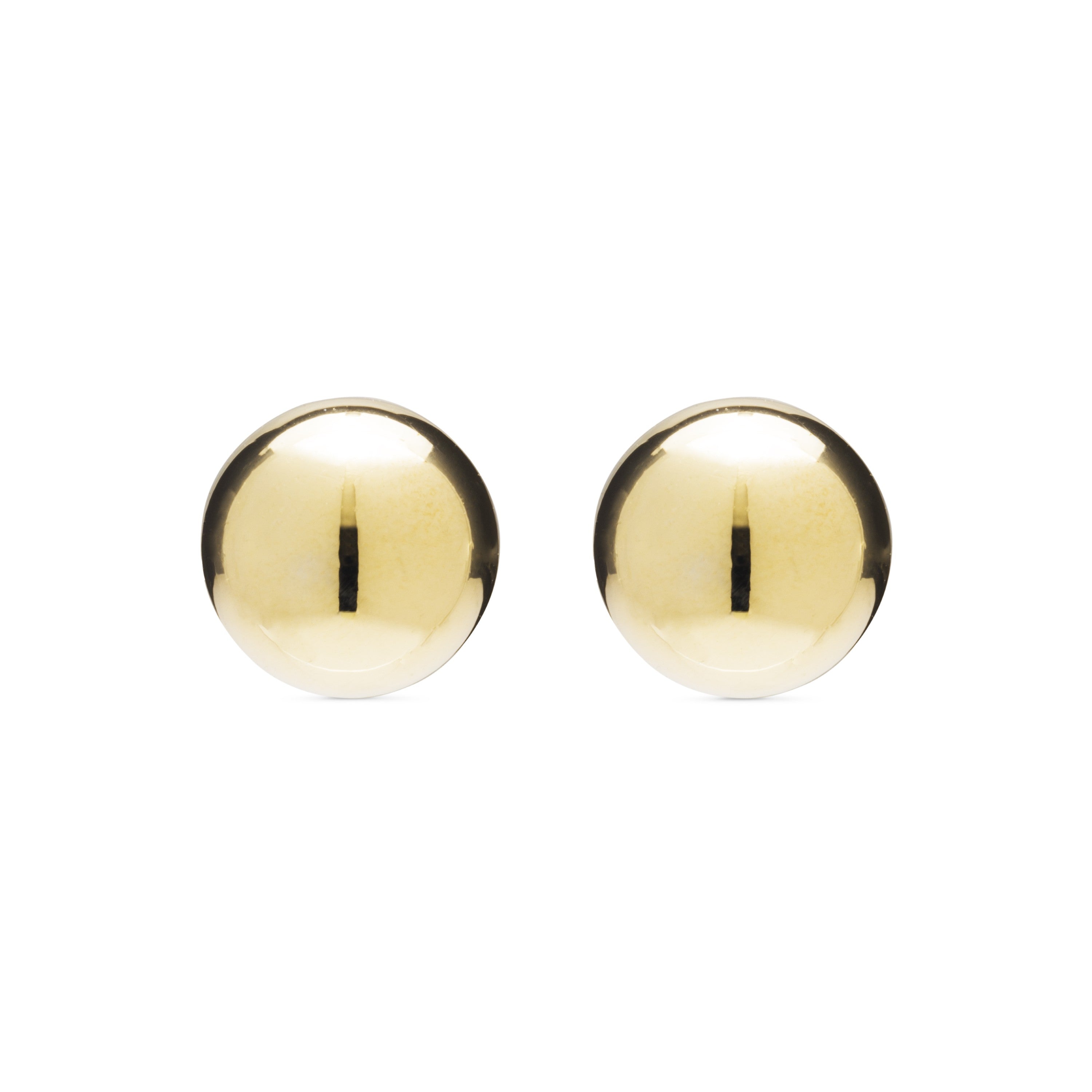 Pendientes acabados en oro amarillo de 18K - Linson