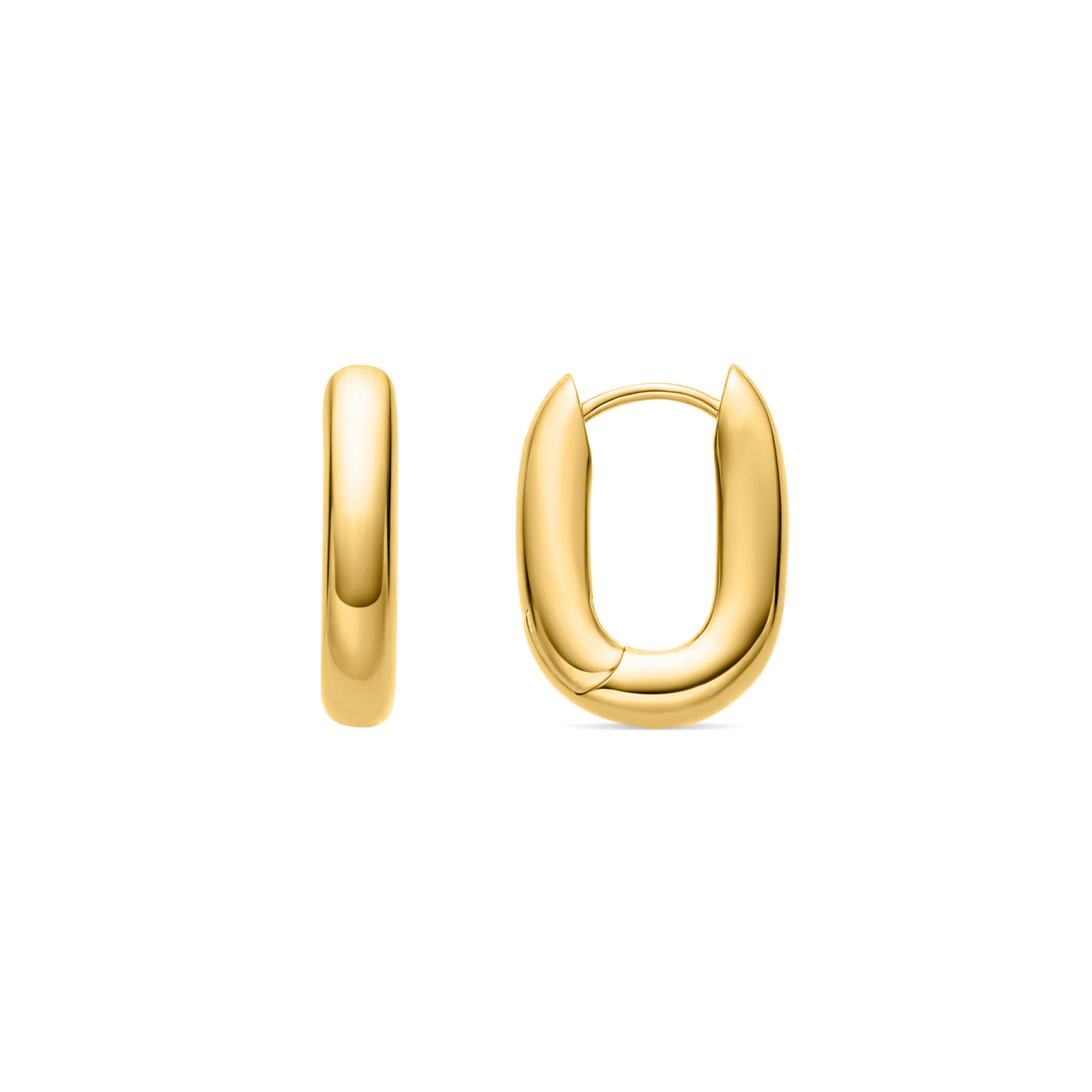 Anillo de Ojo de Gato Azul acabado en oro amarillo de 18k - Uther