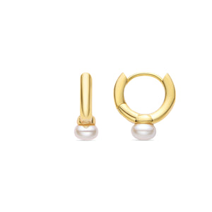 Pendientes acabado baño oro 18K