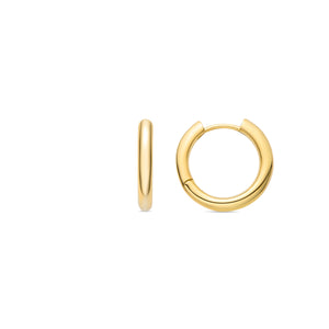 Pendientes acabado baño oro 18K