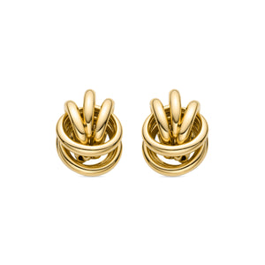 Pendientes acabado oro 18k