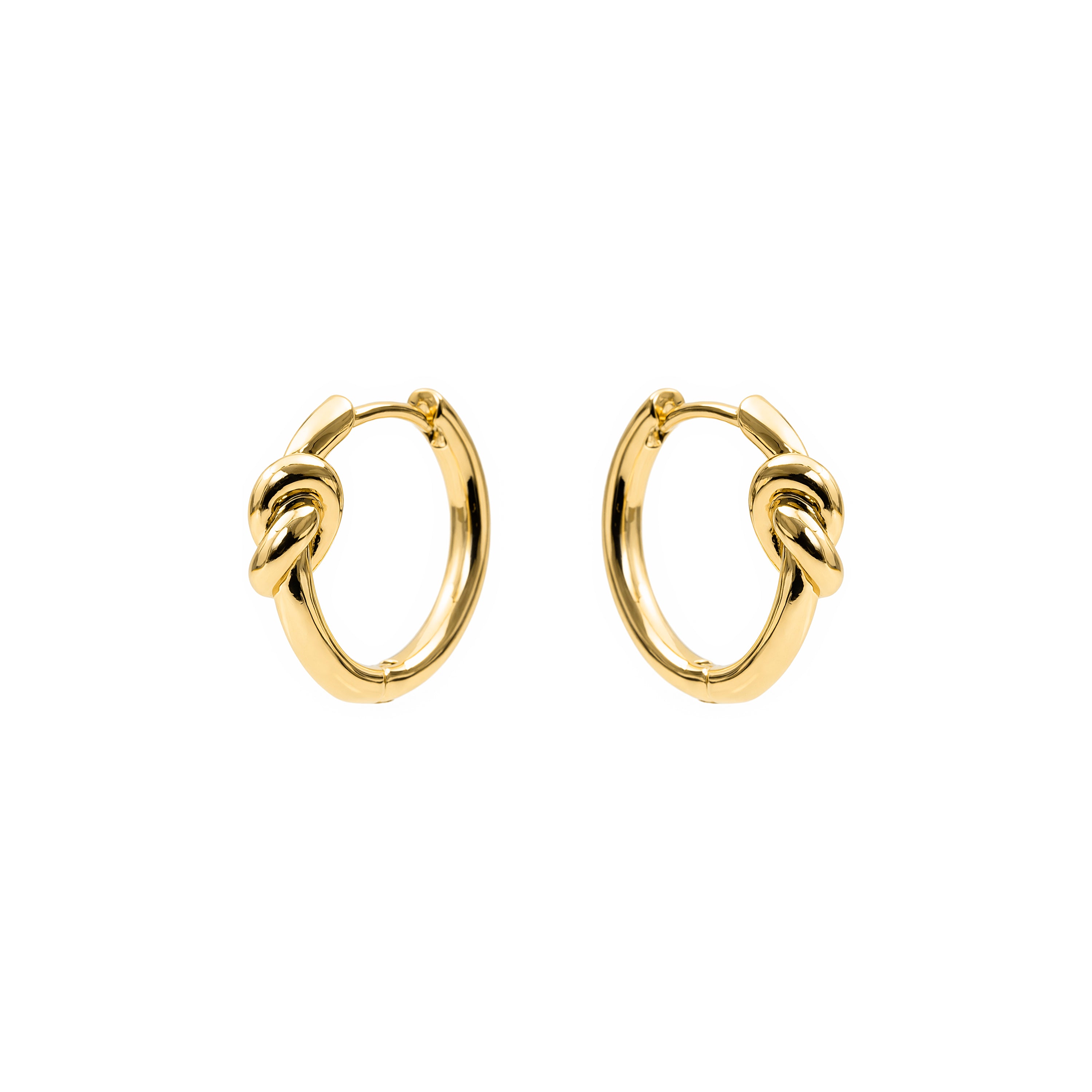 Pendientes acabado en oro amarillo de 18k - Irado
