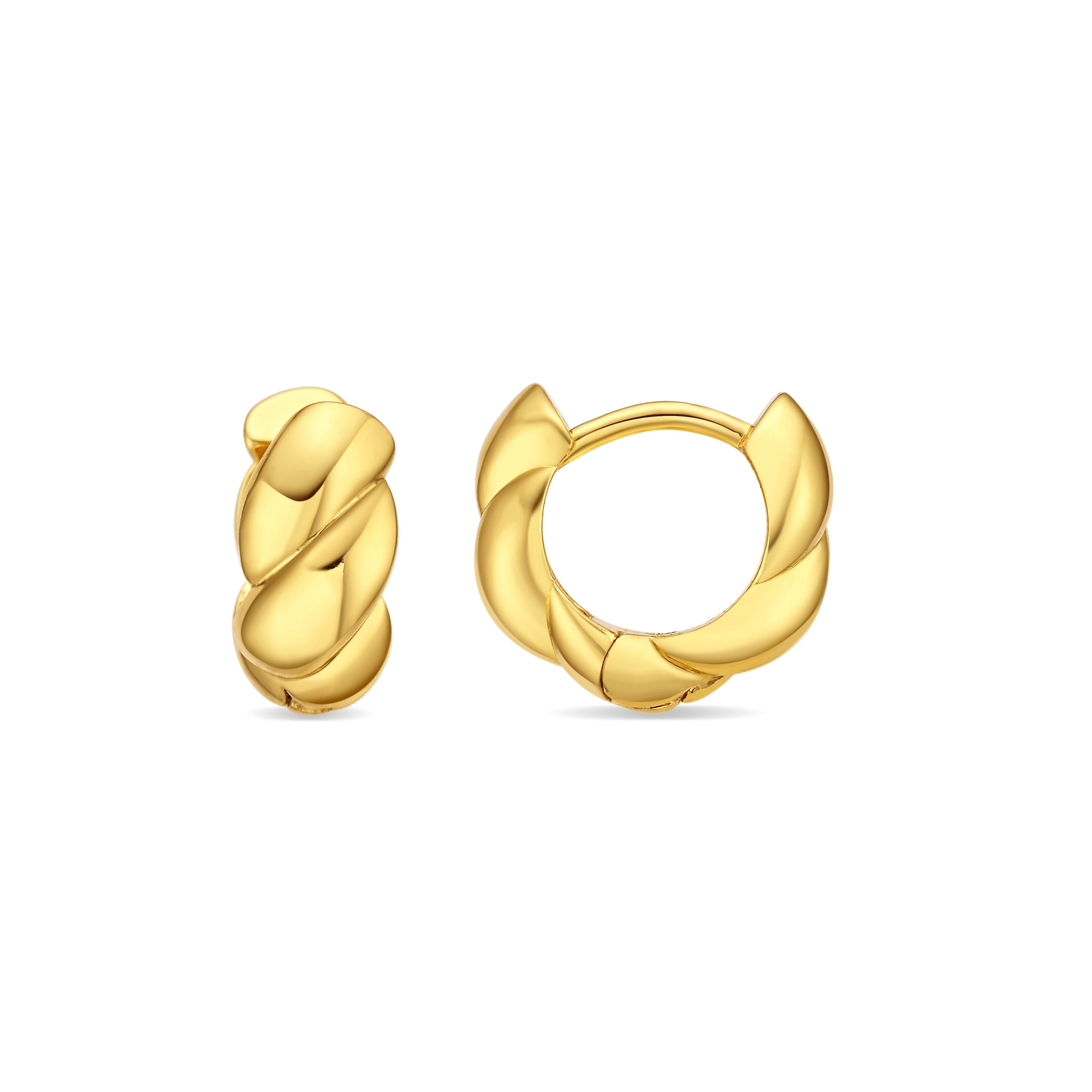 Pendientes acabado en oro amarillo de 18k - Orde