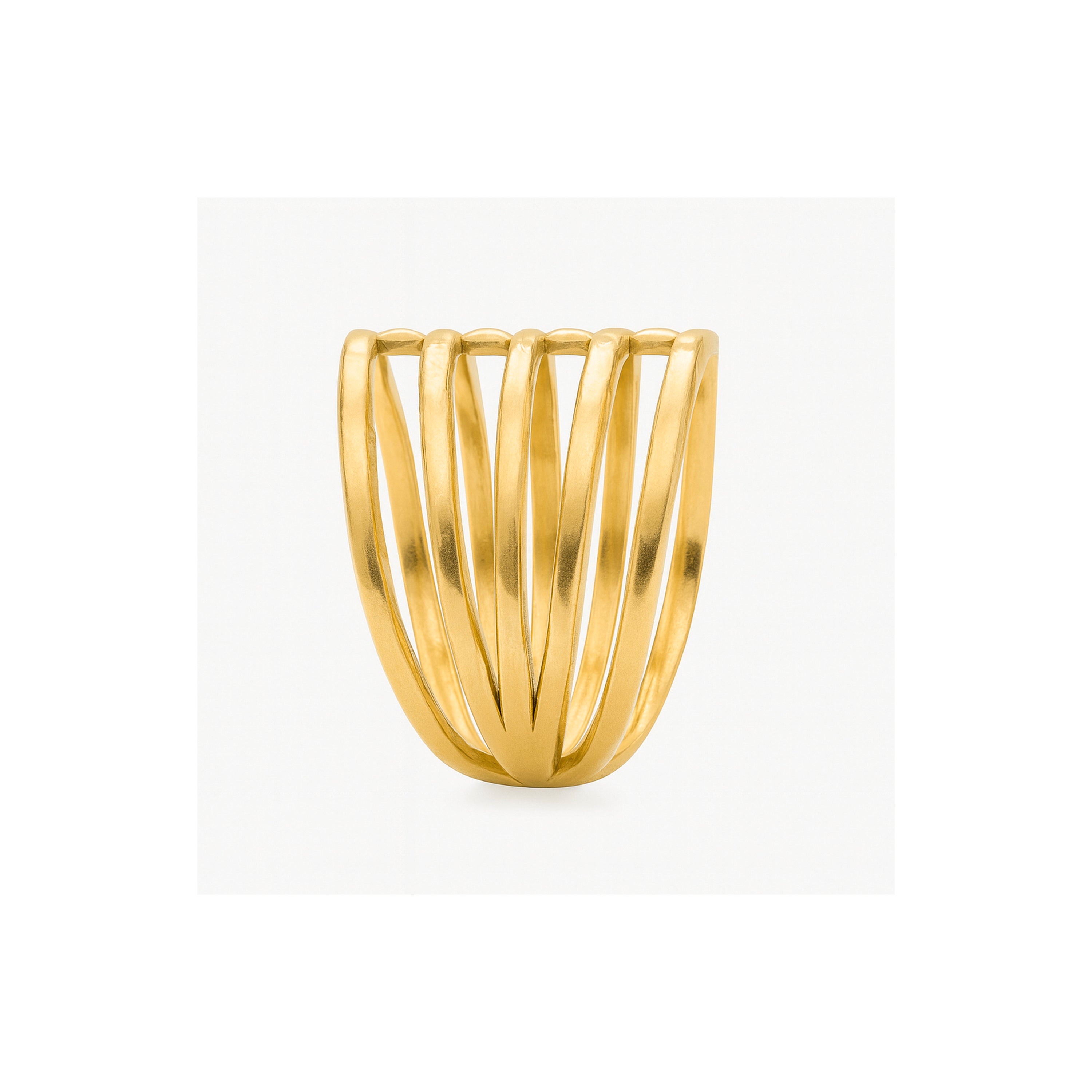 Anillo acabado en oro amarillo 18k - Tagan