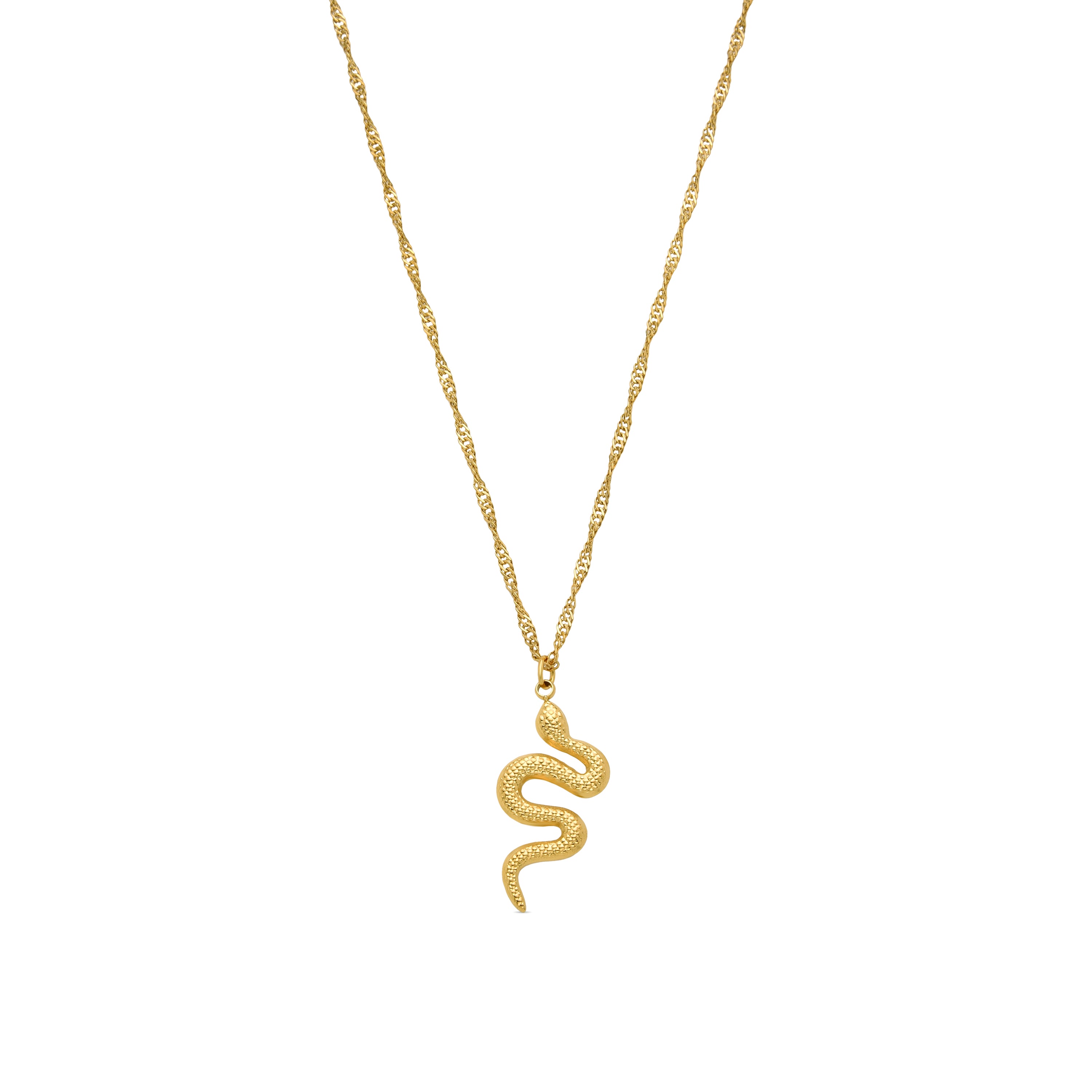 Collar acabado en oro amarillo de 18K - Raxa