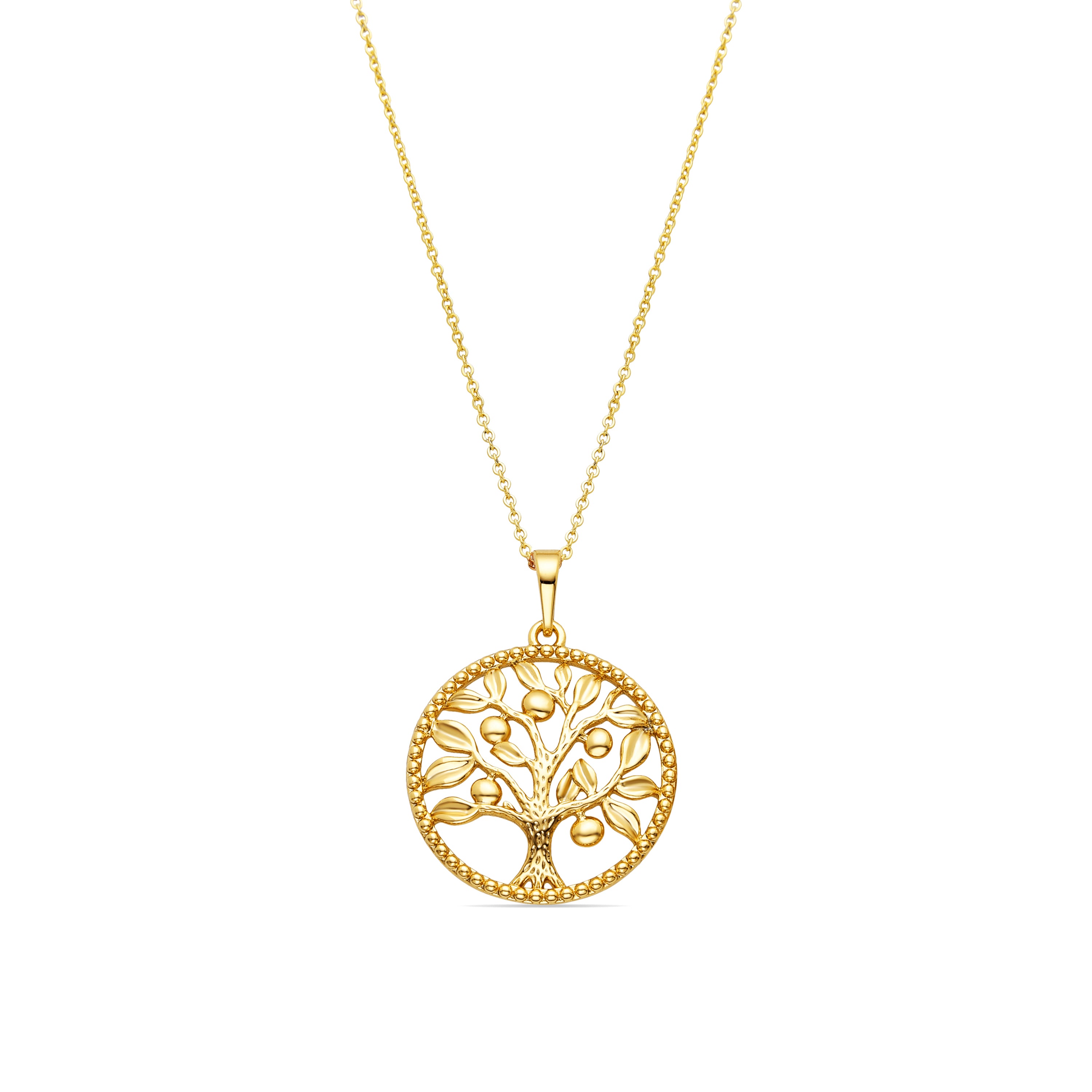 Collier avec Zircone Brillante finition or 18k - Timew