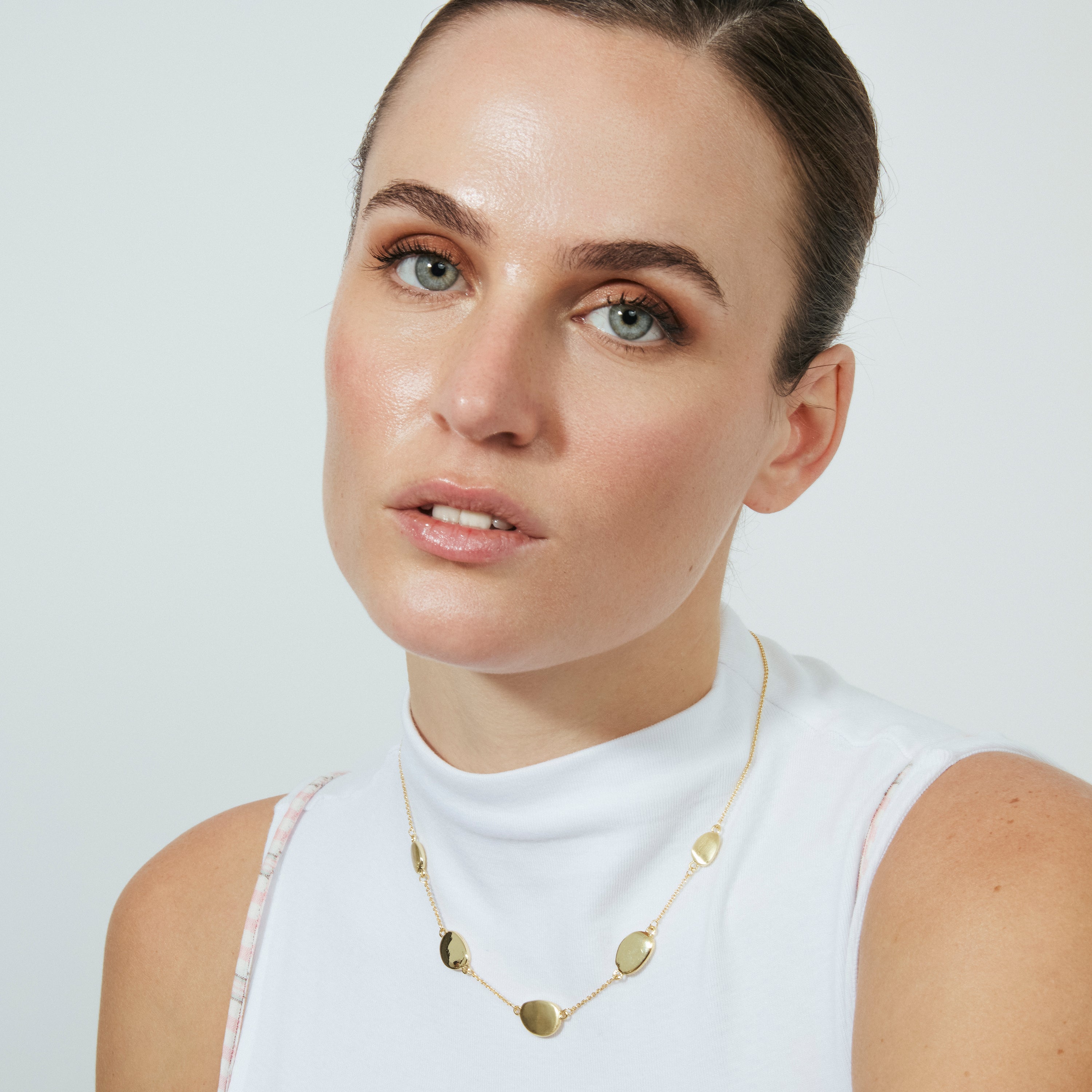 Collar acabado en oro amarillo de 18k - Biona