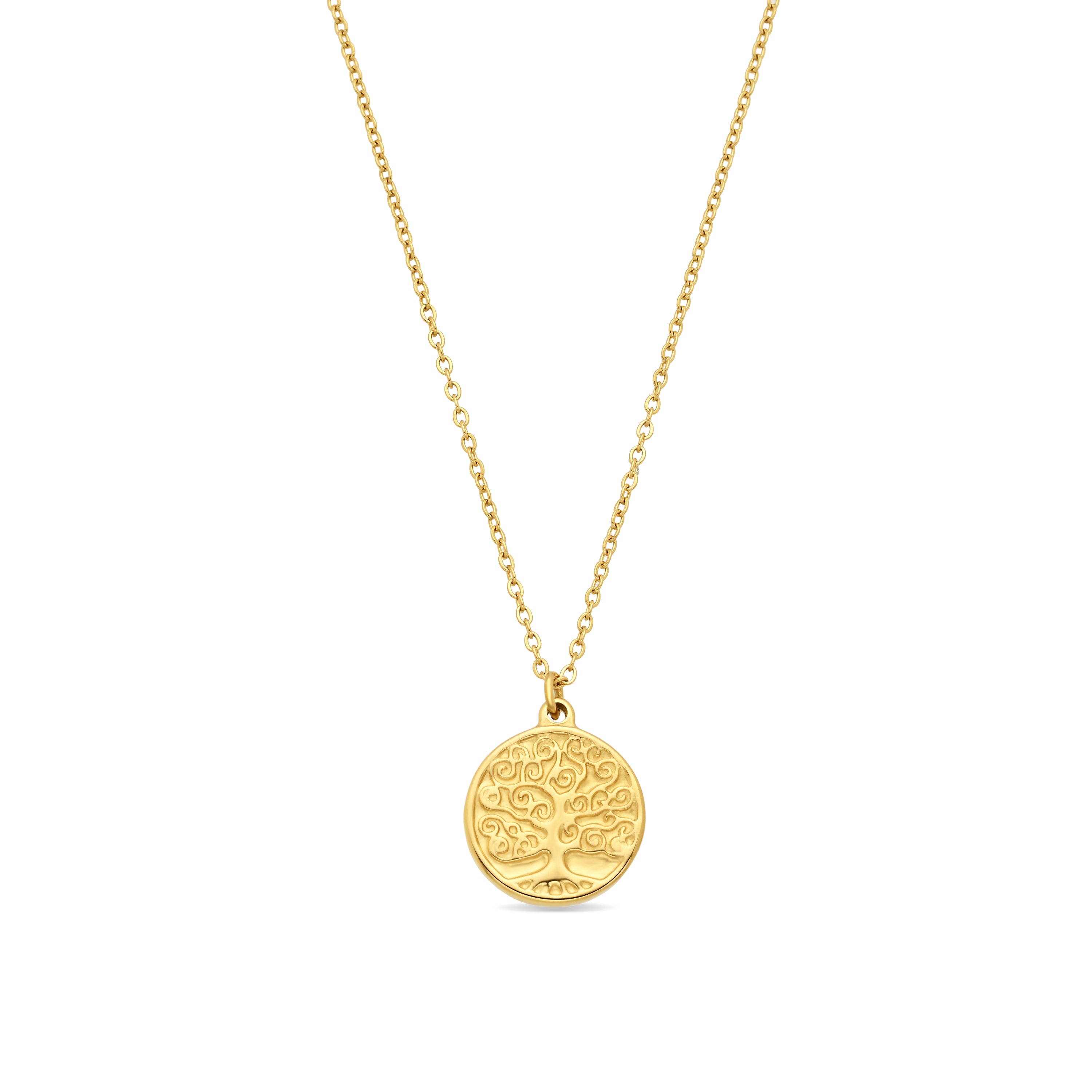 Collar acabado en oro amarillo de 18k - Neser