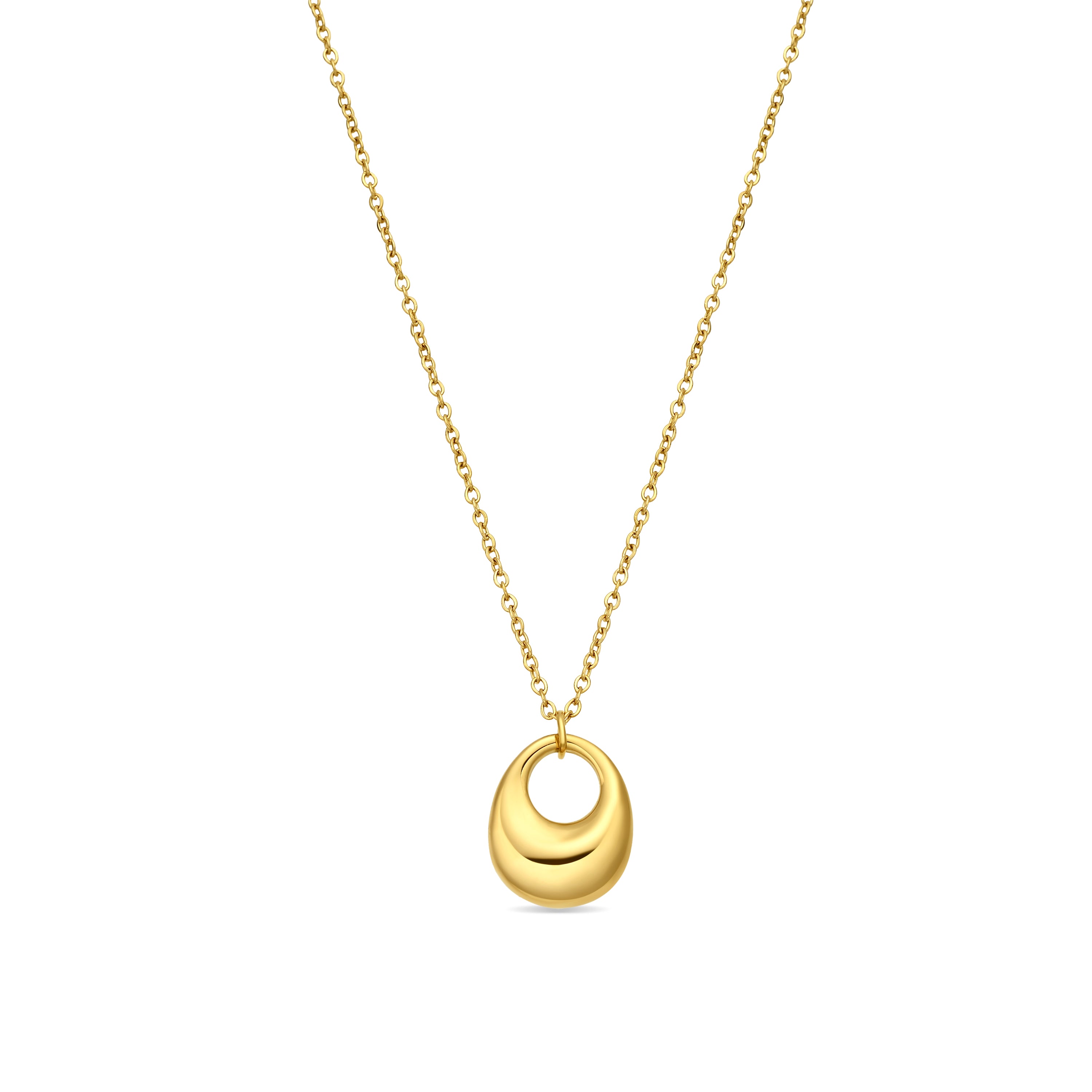 Collar acabado en oro amarillo de 18k - Lyalam