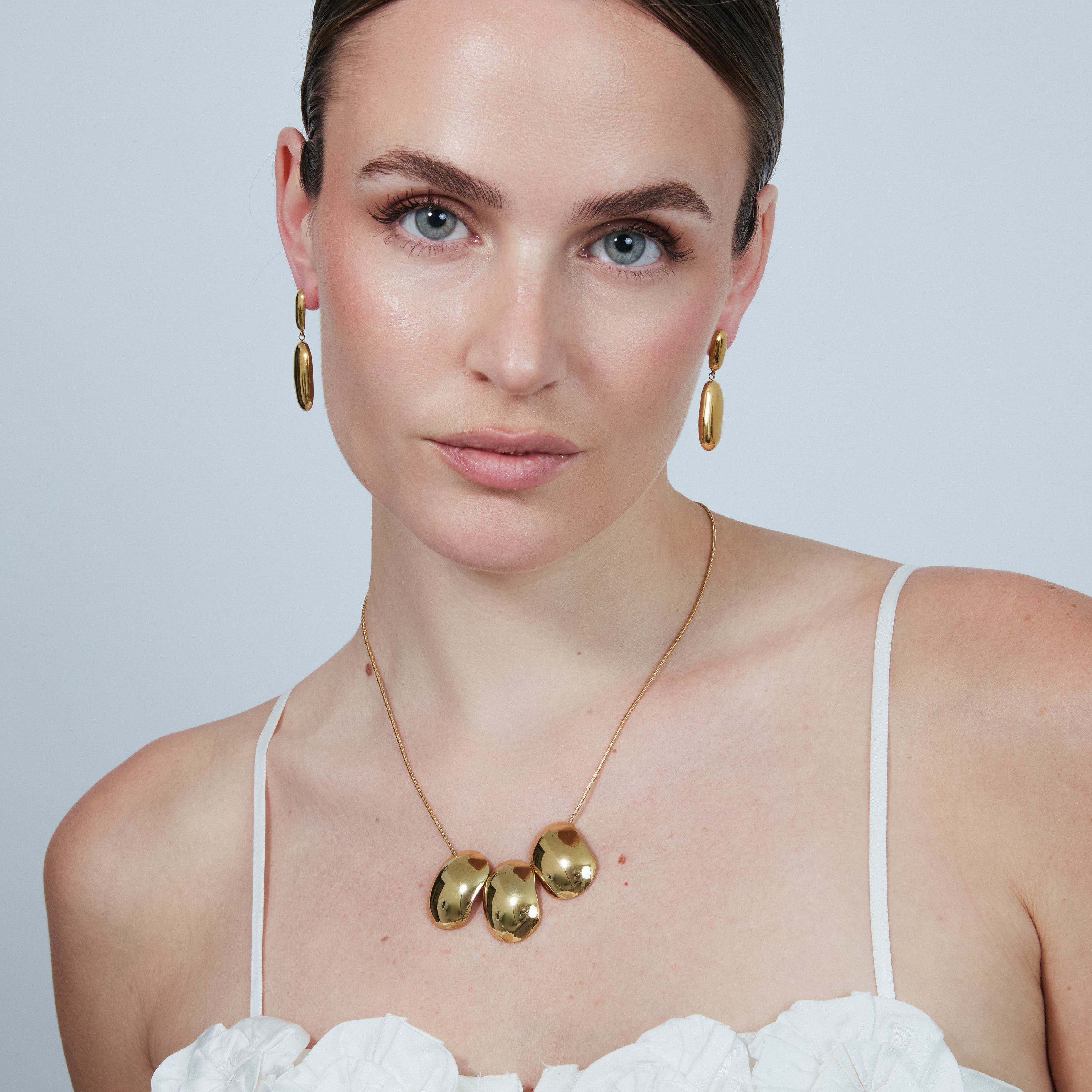 Collar acabado en oro amarillo de 18k - Smoro