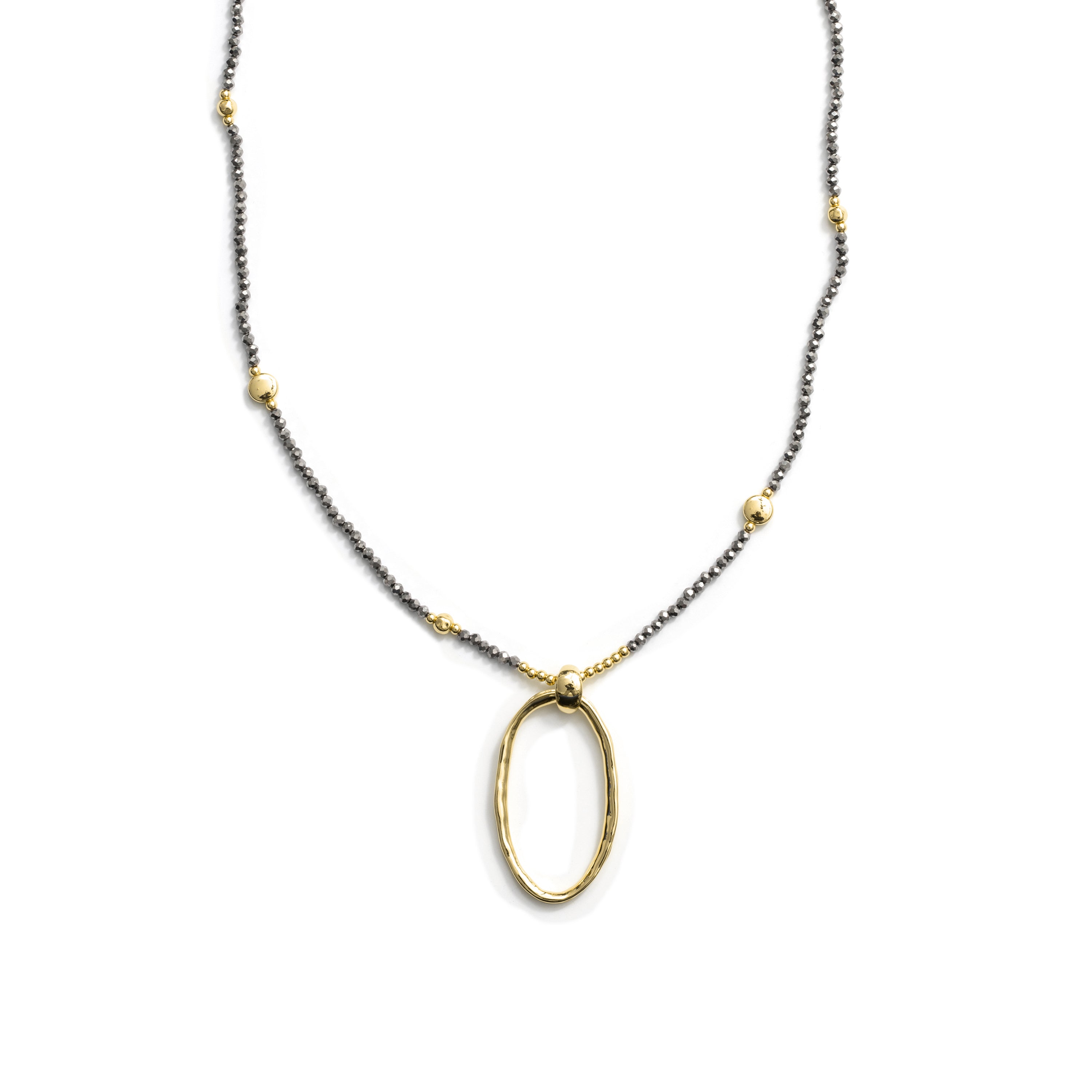 Collar acabado en oro amarillo de 18k - Muqar