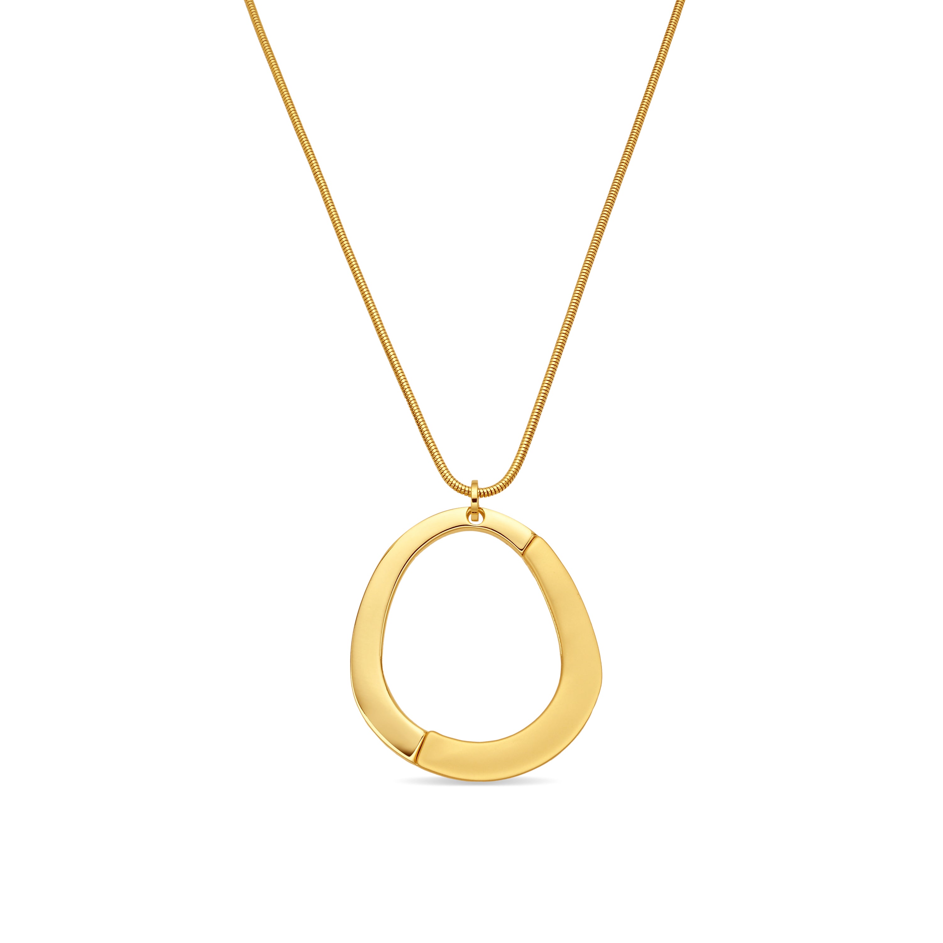 Collar acabado en oro amarillo de 18k - Liloa