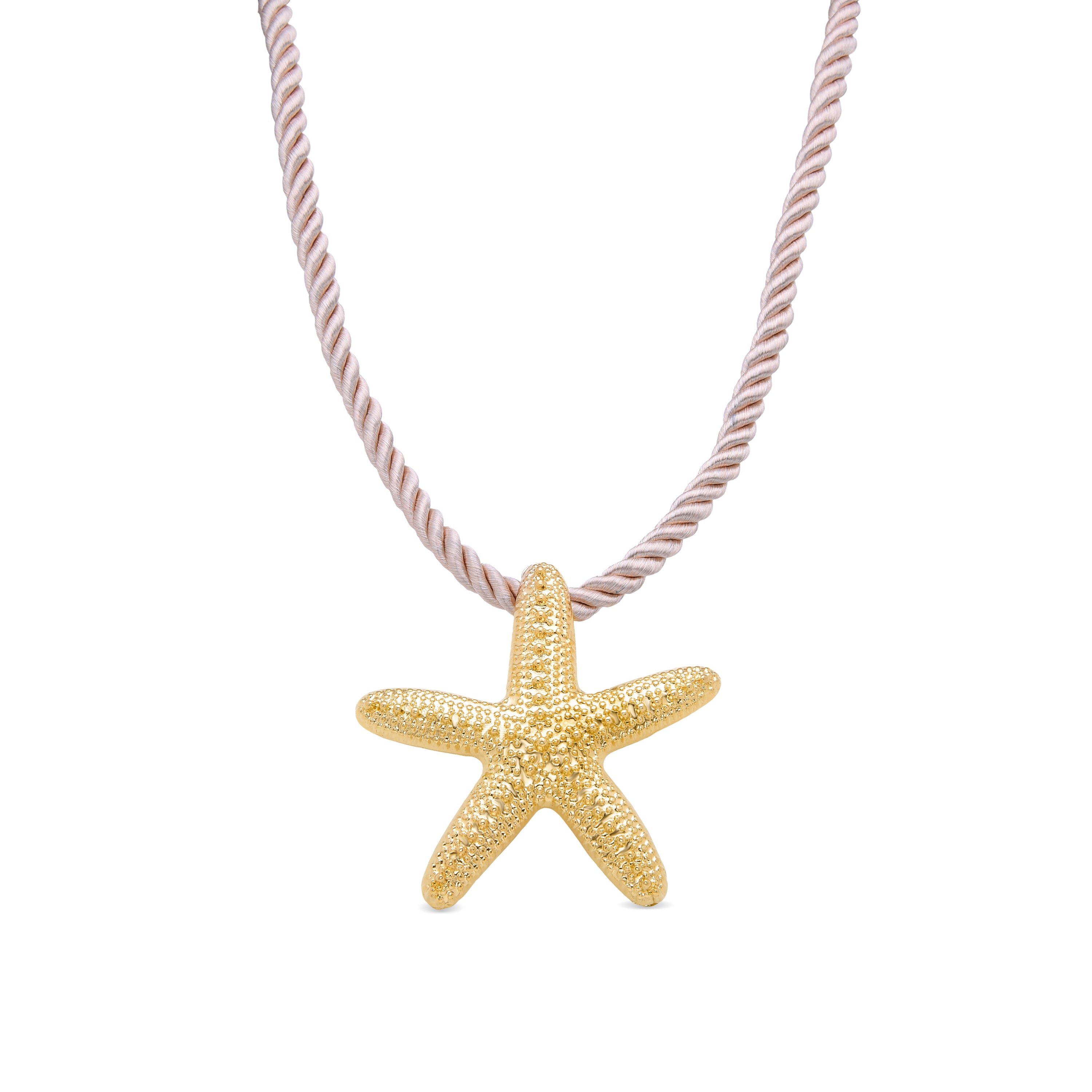 Collar acabado en oro amarillo de 18k - Star