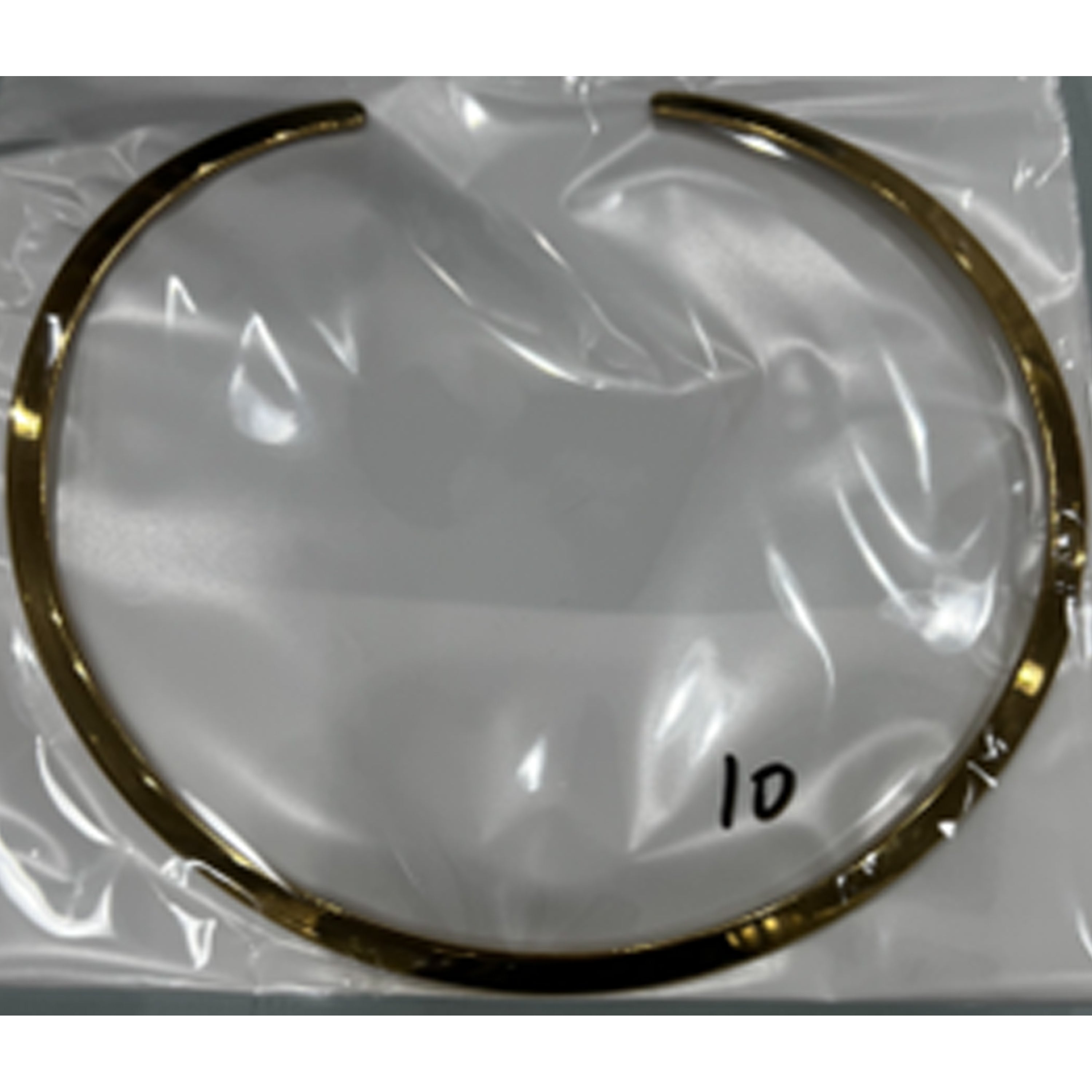 Collar acabado en oro amarillo de 18k - Sibza