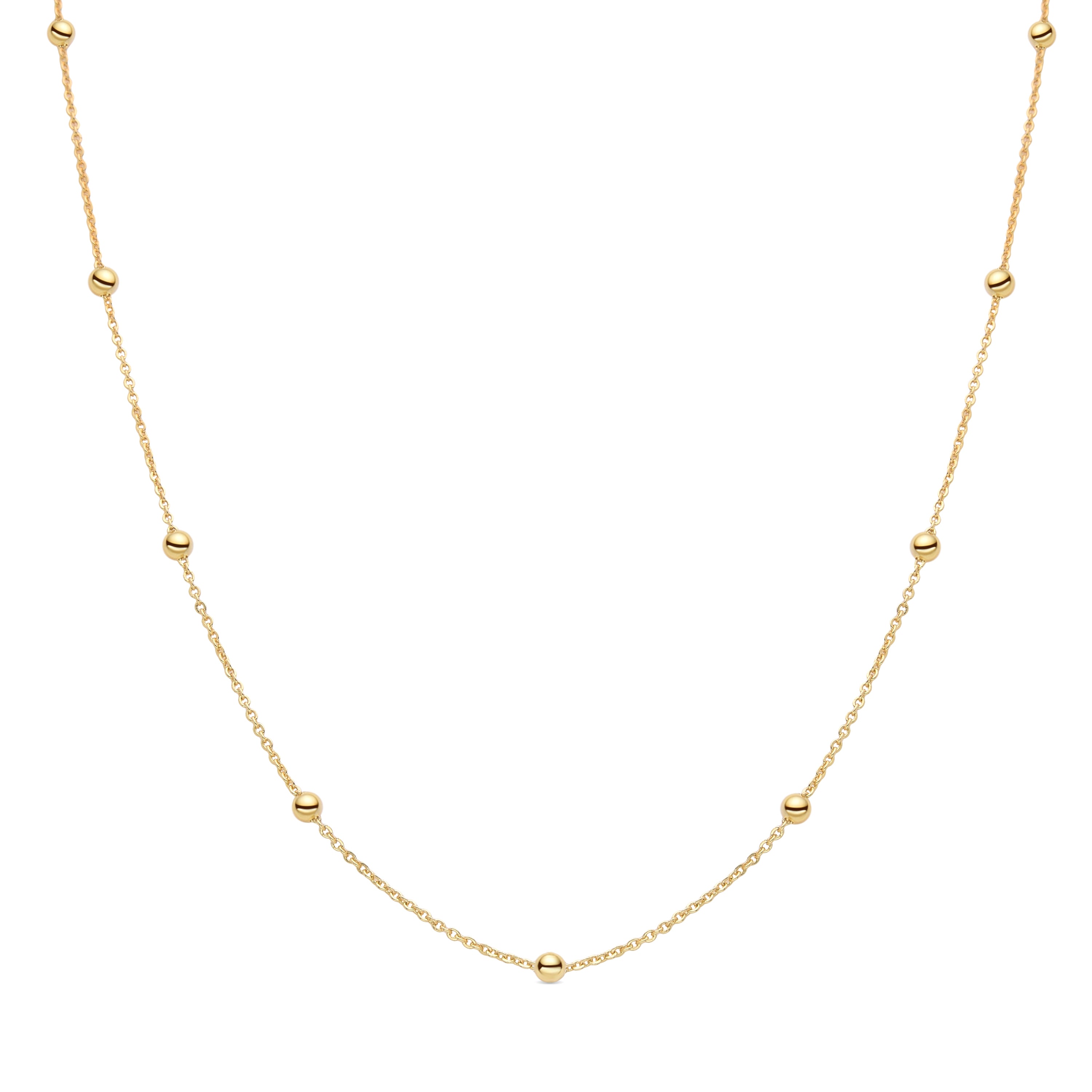 Collar acabado en oro amarillo de 18K - Liydat