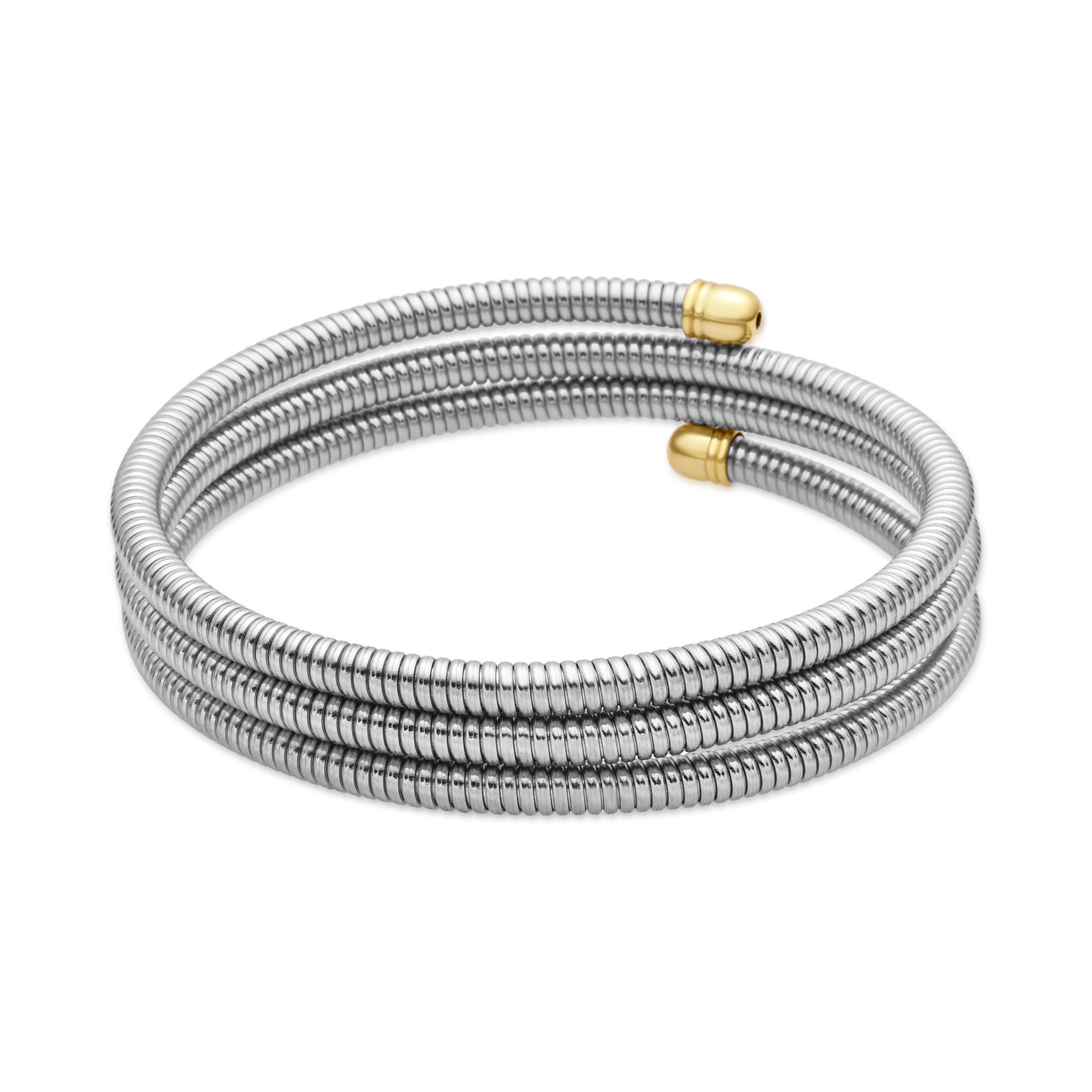 Pulsera acabado en rodio, Oro Amarillo y Rosa de 18K - Thaura