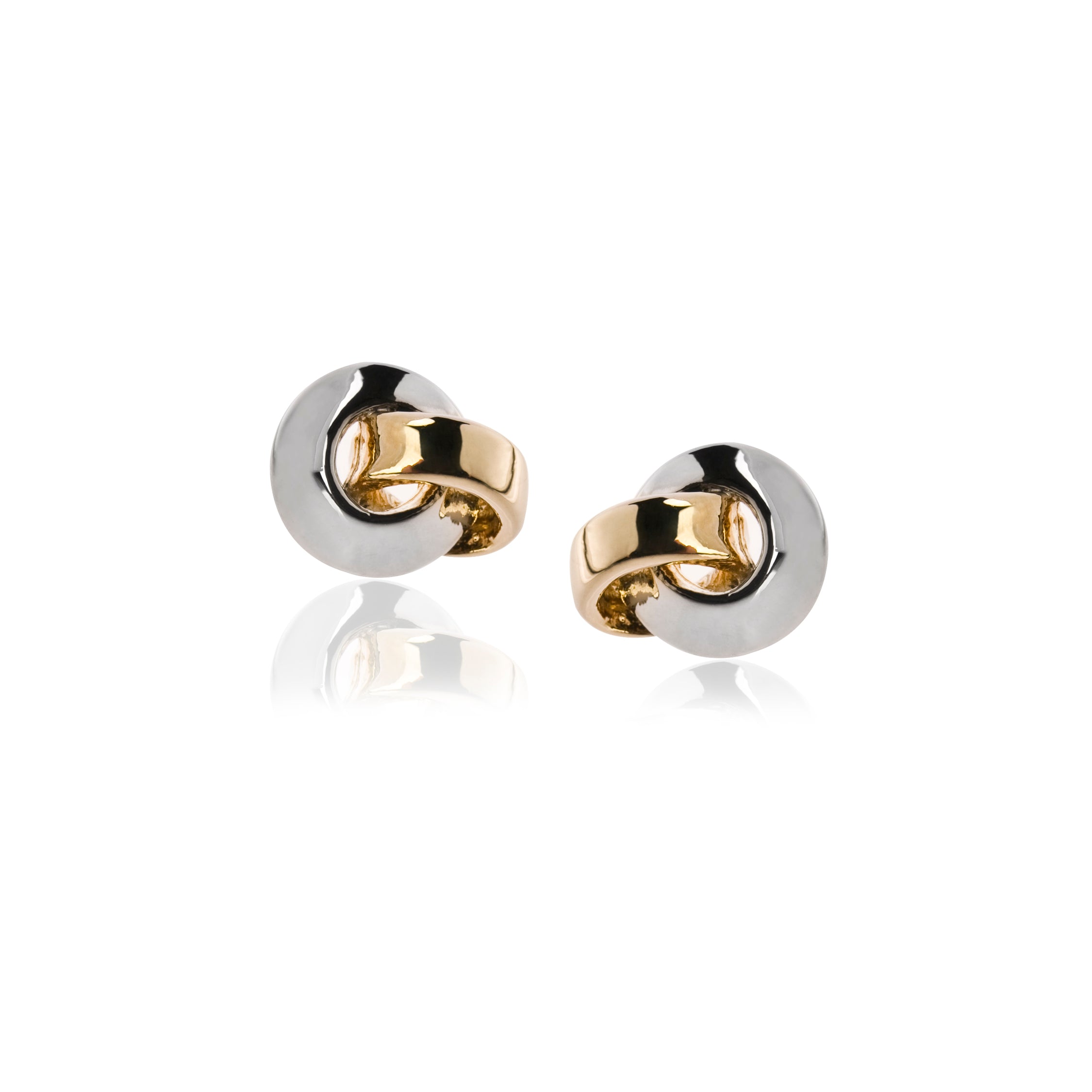 Pendientes acabados en oro amarillo de 18K - Bocar