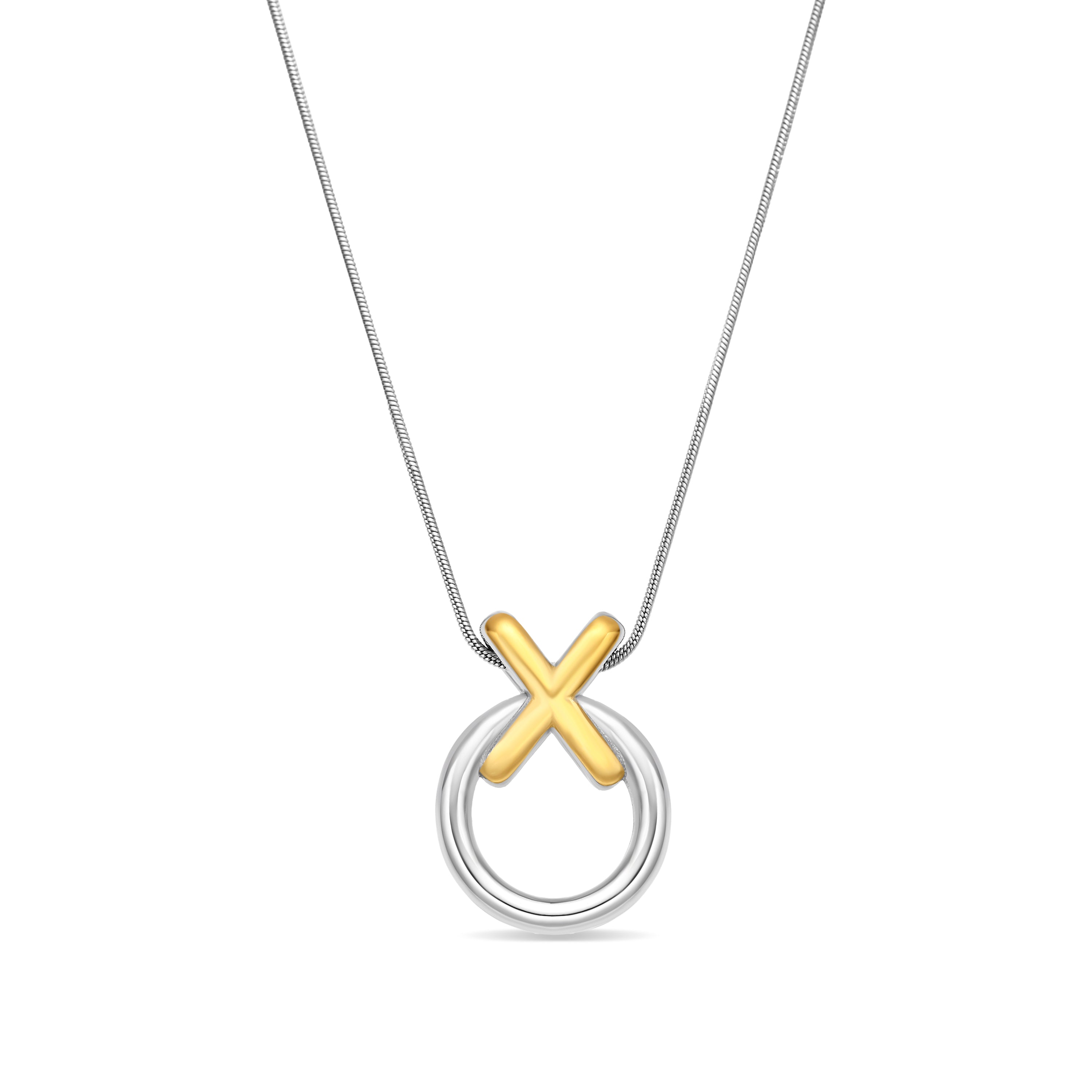 Collar acabado en oro amarillo de 18k - Merilah