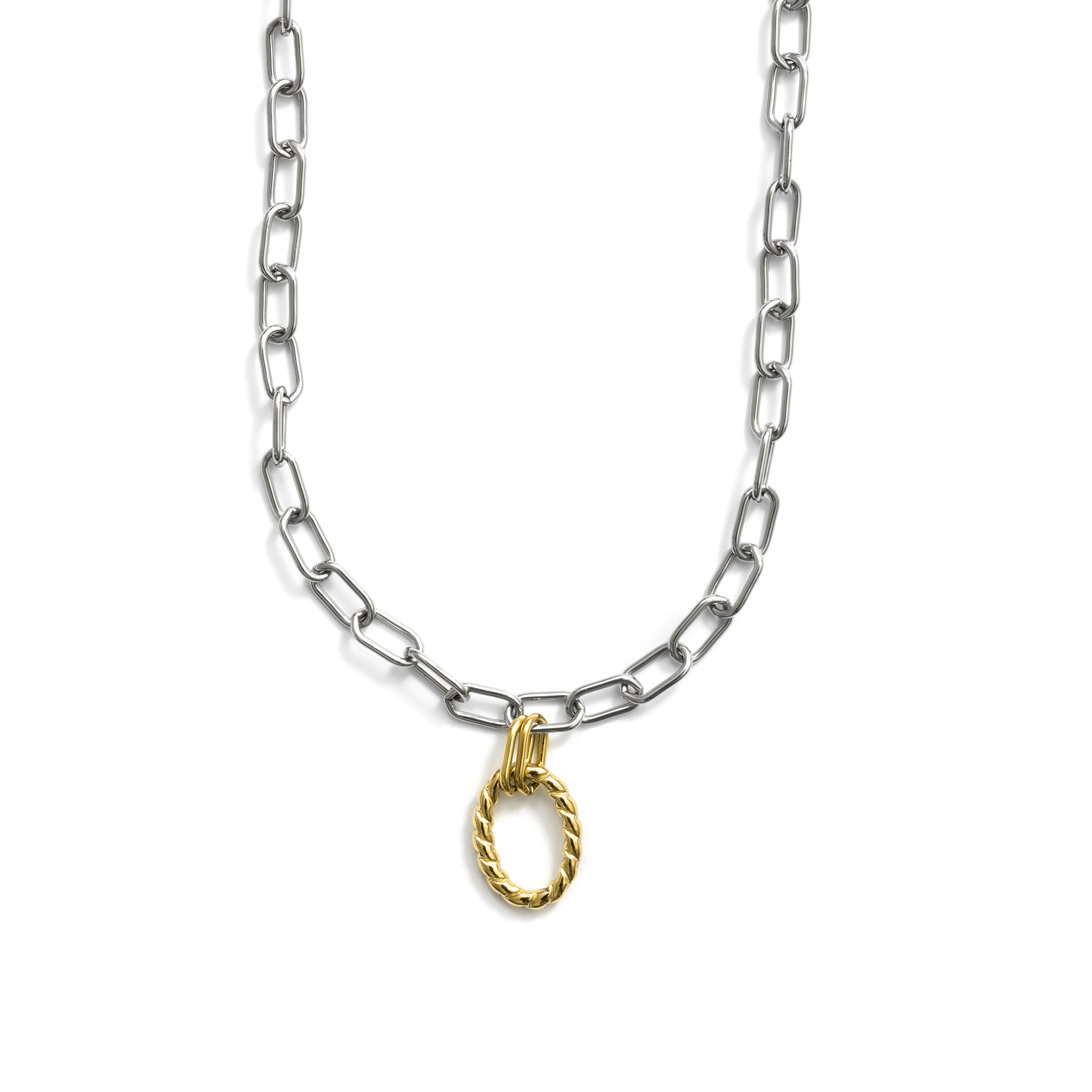Collar acabado en oro amarillo de 18k - Hiami
