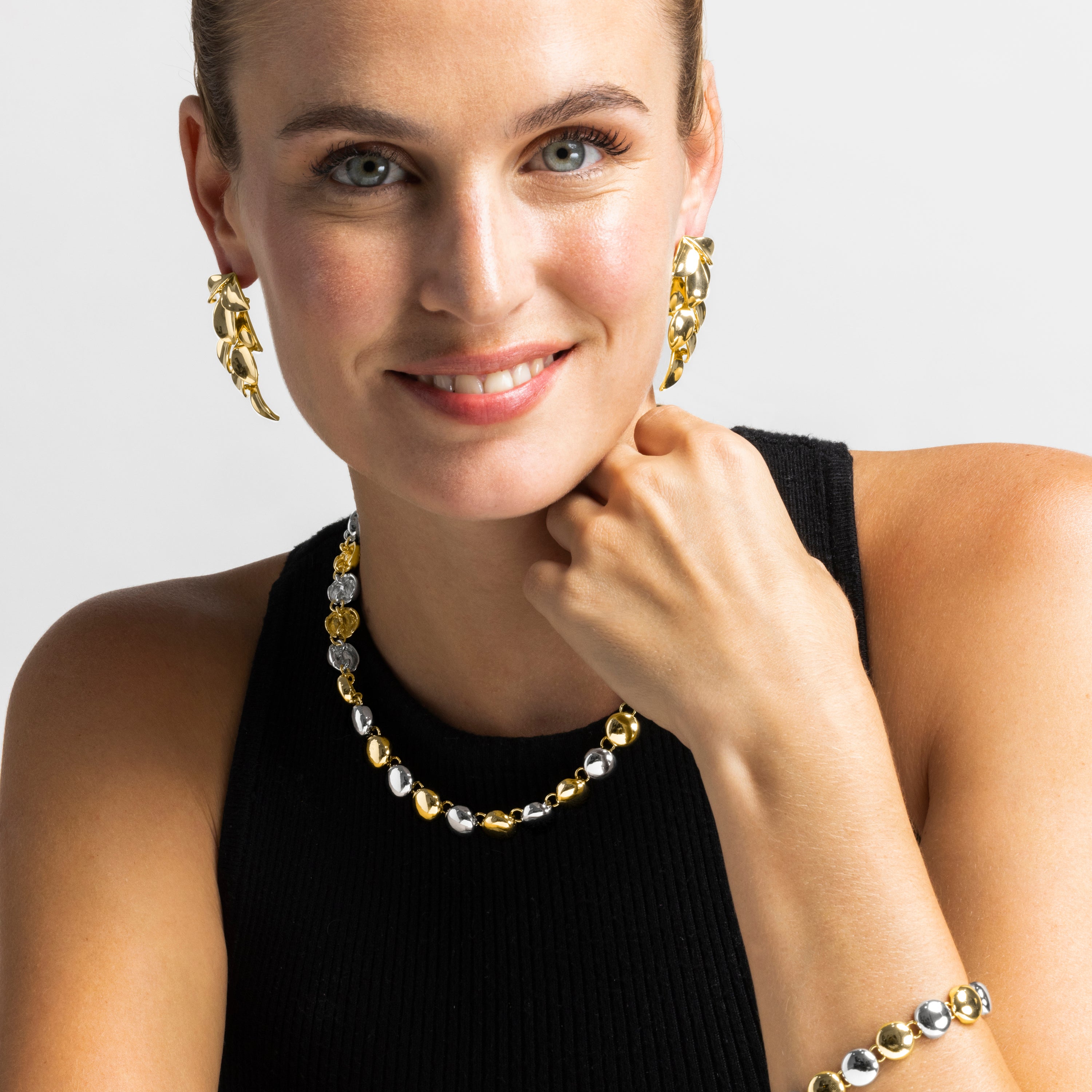 Halsband mit 18k Gold-Finish - Vorgia
