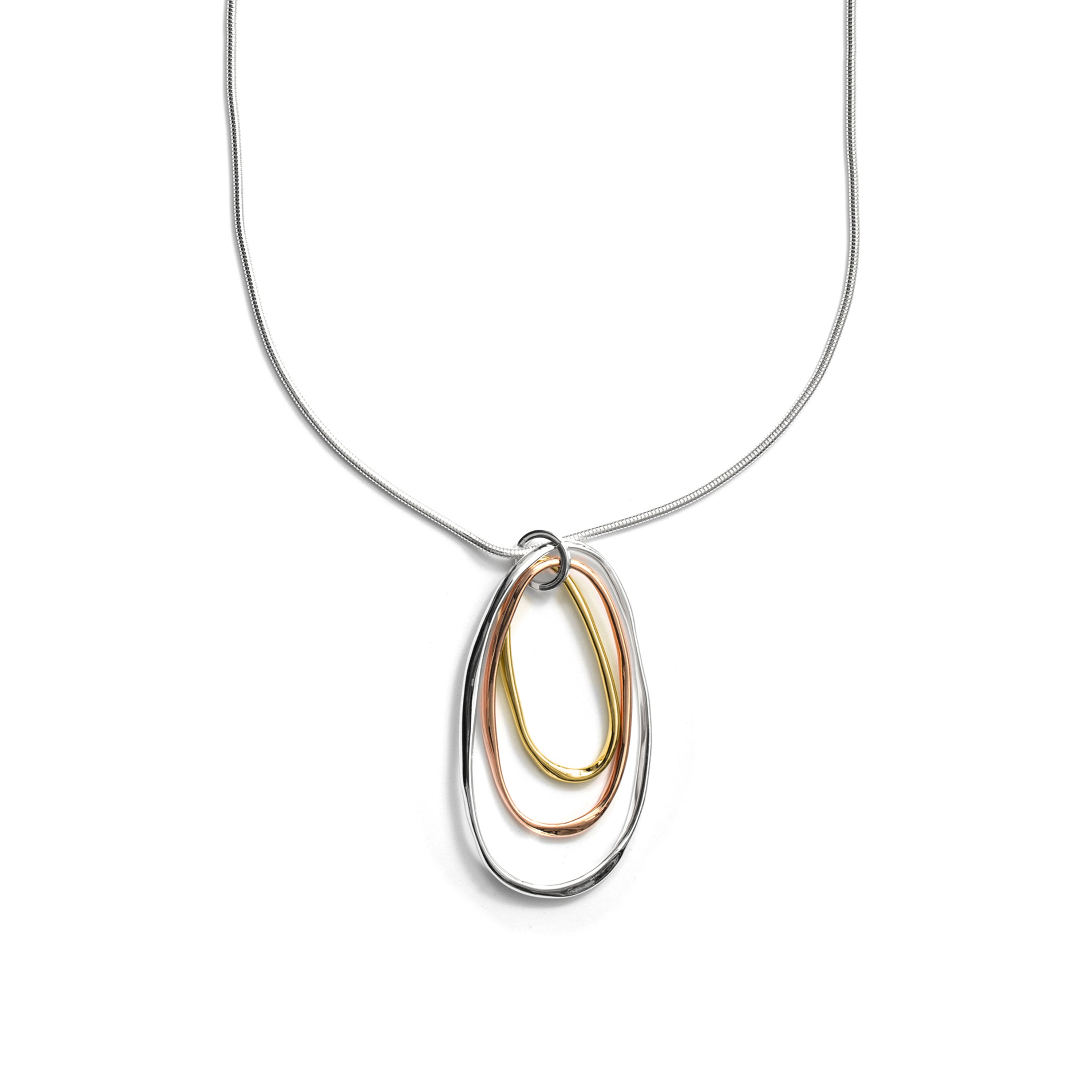 Collar acabado en oro amarillo de 18k - Lisi