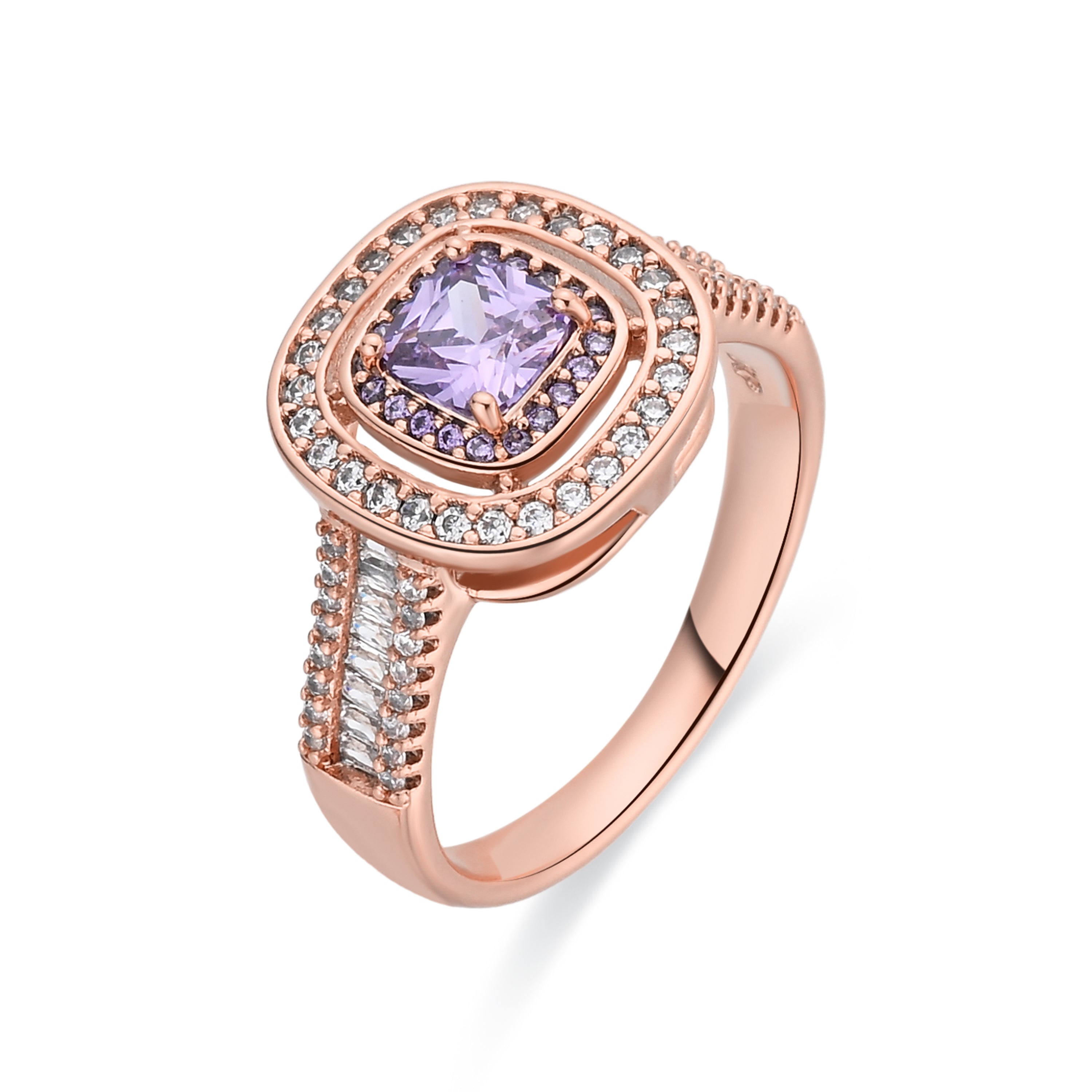 Anillo acabado en oro amarillo de 18k - Pukba