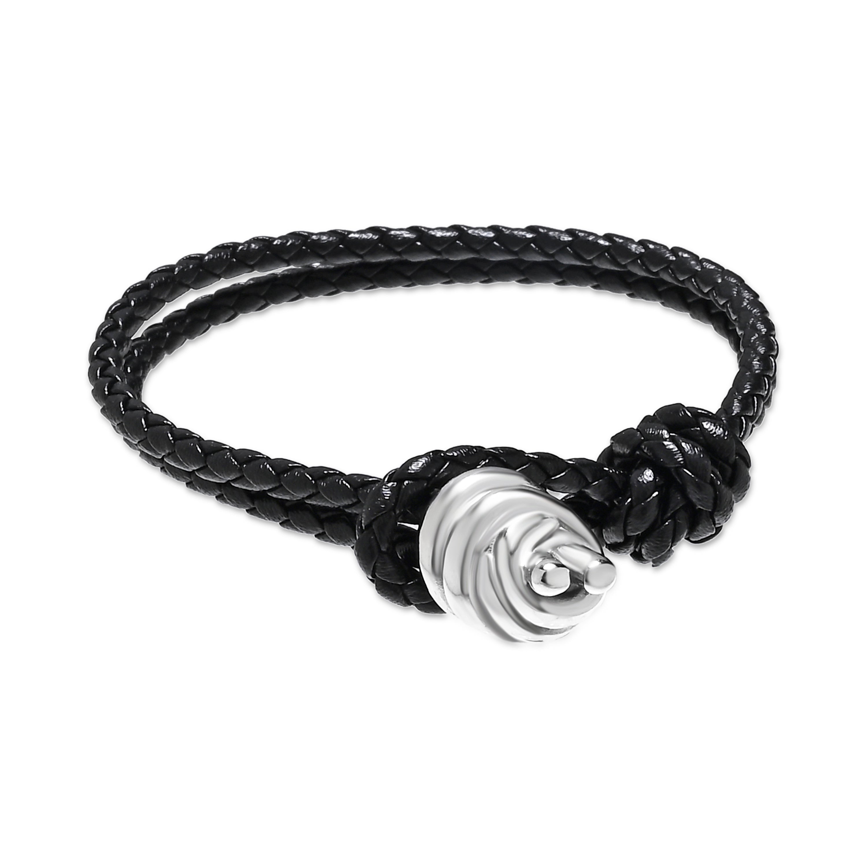 Pulsera Acabado En Plata - Vasho